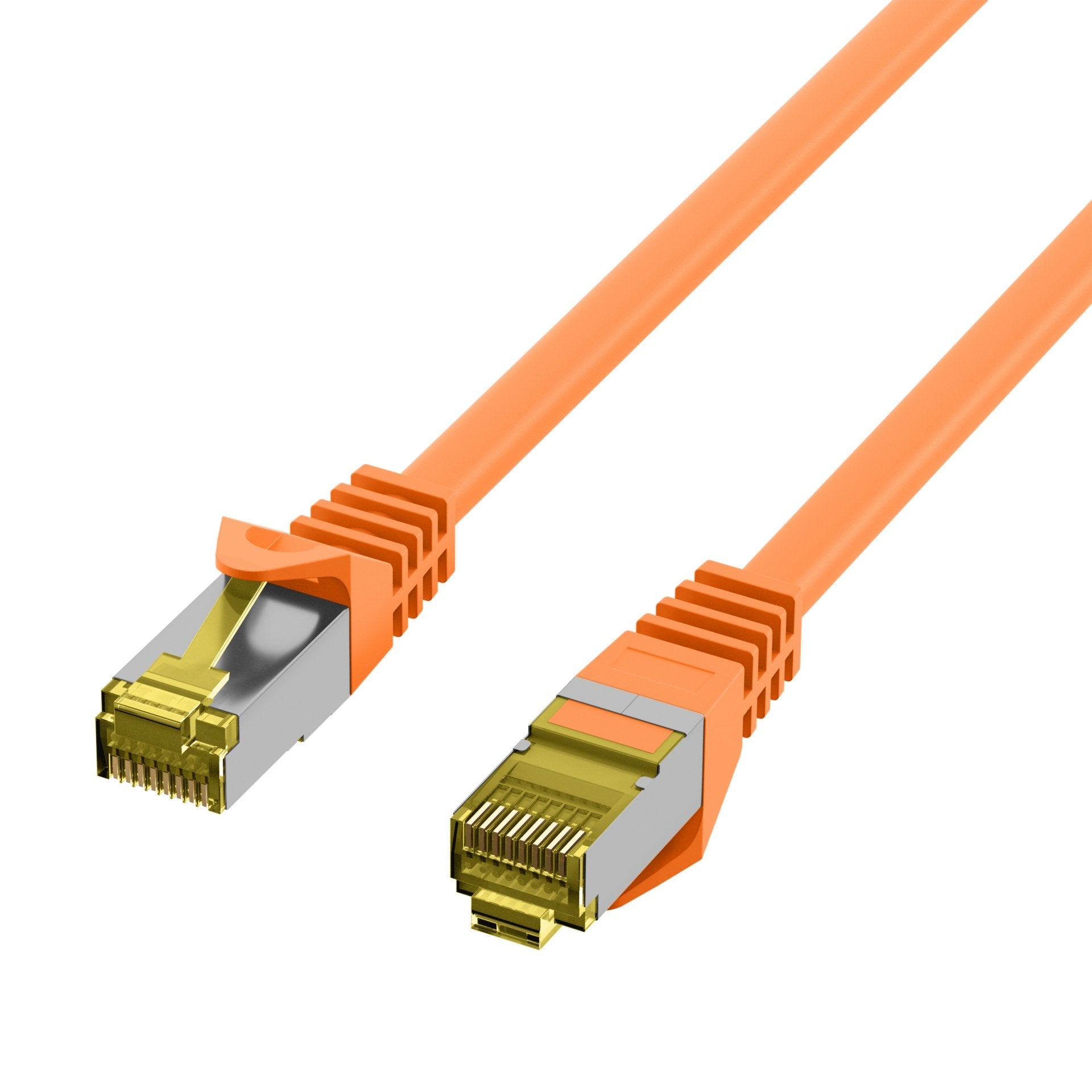 Efb Rj45 Cable De Red Cat.6a S Ftp Lszh Cat.7 Rohcable Naranja