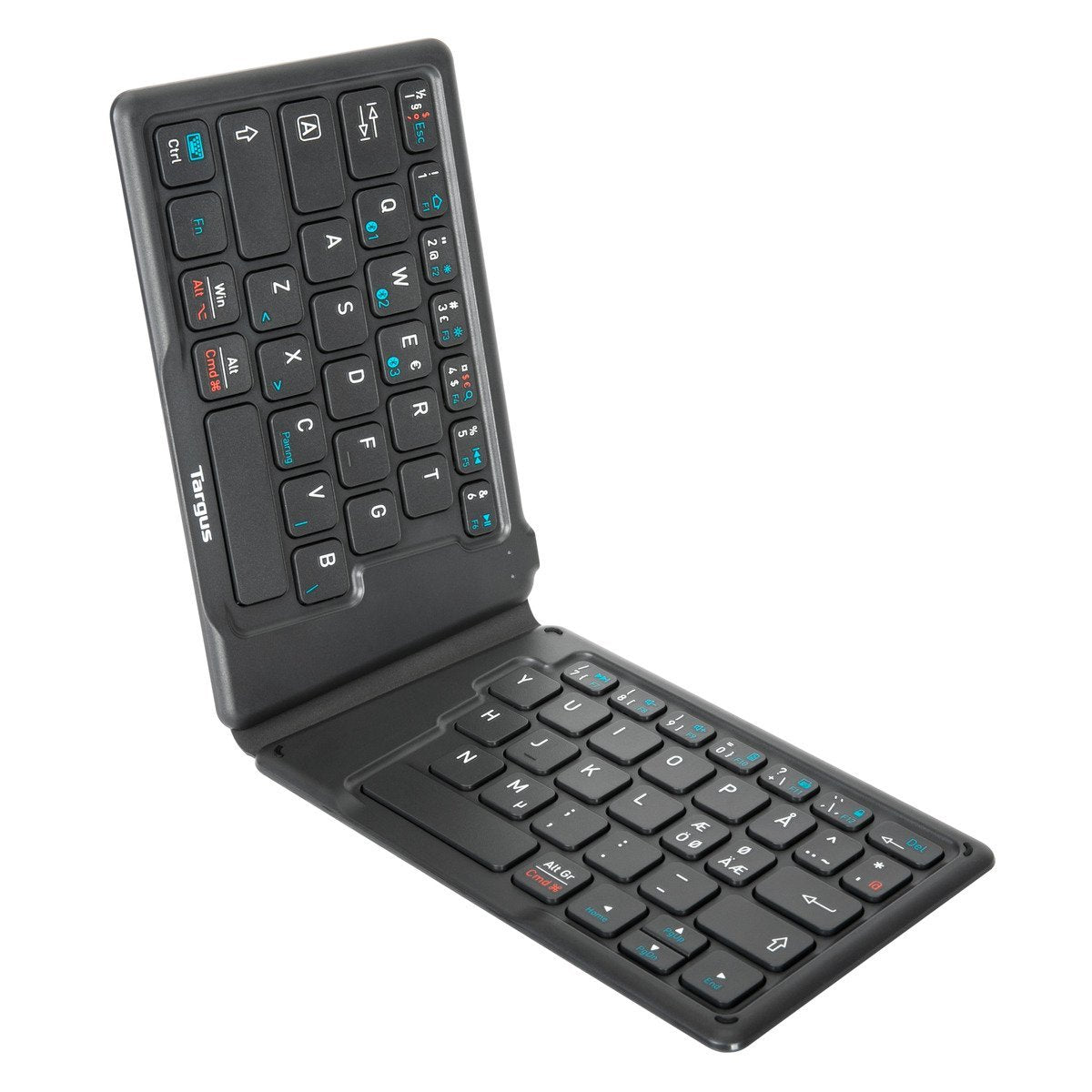 Targus Akf003no Teclado Bluetooth Qwerty Nórdico Negro