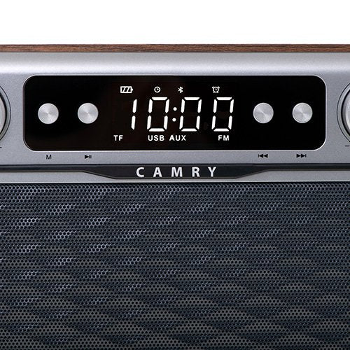 EAN 5902934839143 - Camry Premium Radio CR 1183 Portátil Digital Aluminio, Negro, Madera imagen 5