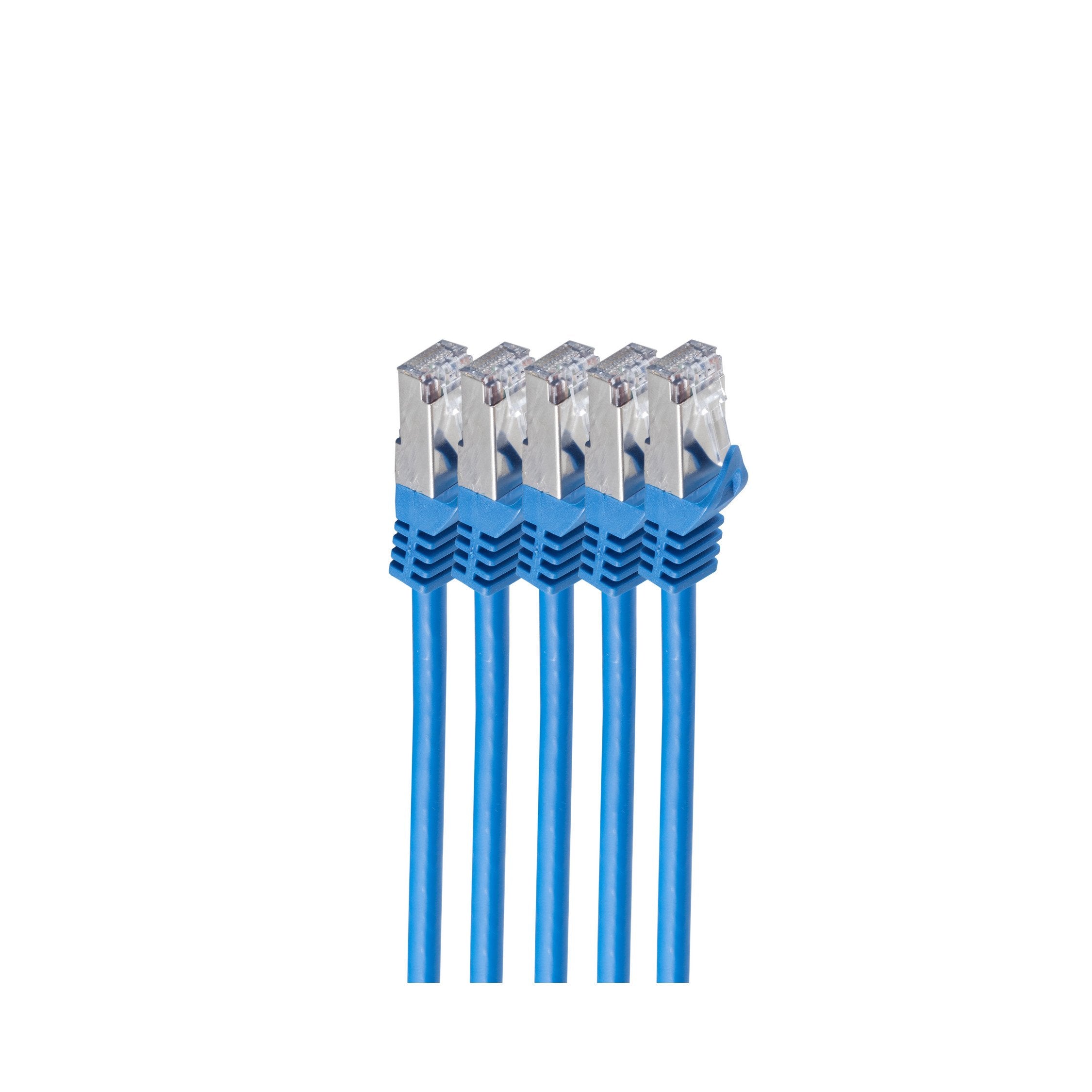 Shiverpeaks Rj45 Cable De Red S Ftp, Cat7 Ve5, 3m Azul