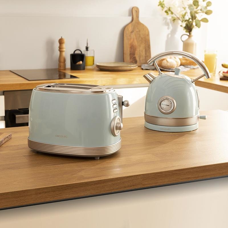 EAN 8435484032087 - Cecotec Vintage 800 6 2 rebanada(s) 850 W Azul imagen 2