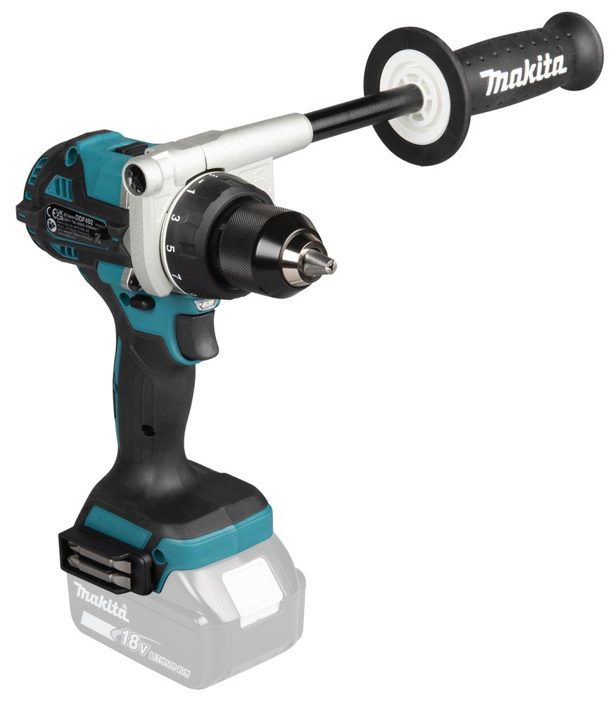EAN 0197050011701 - Makita DDF492Z taladro 2100 RPM Sin llave 2,6 kg Azul, Negro imagen 7