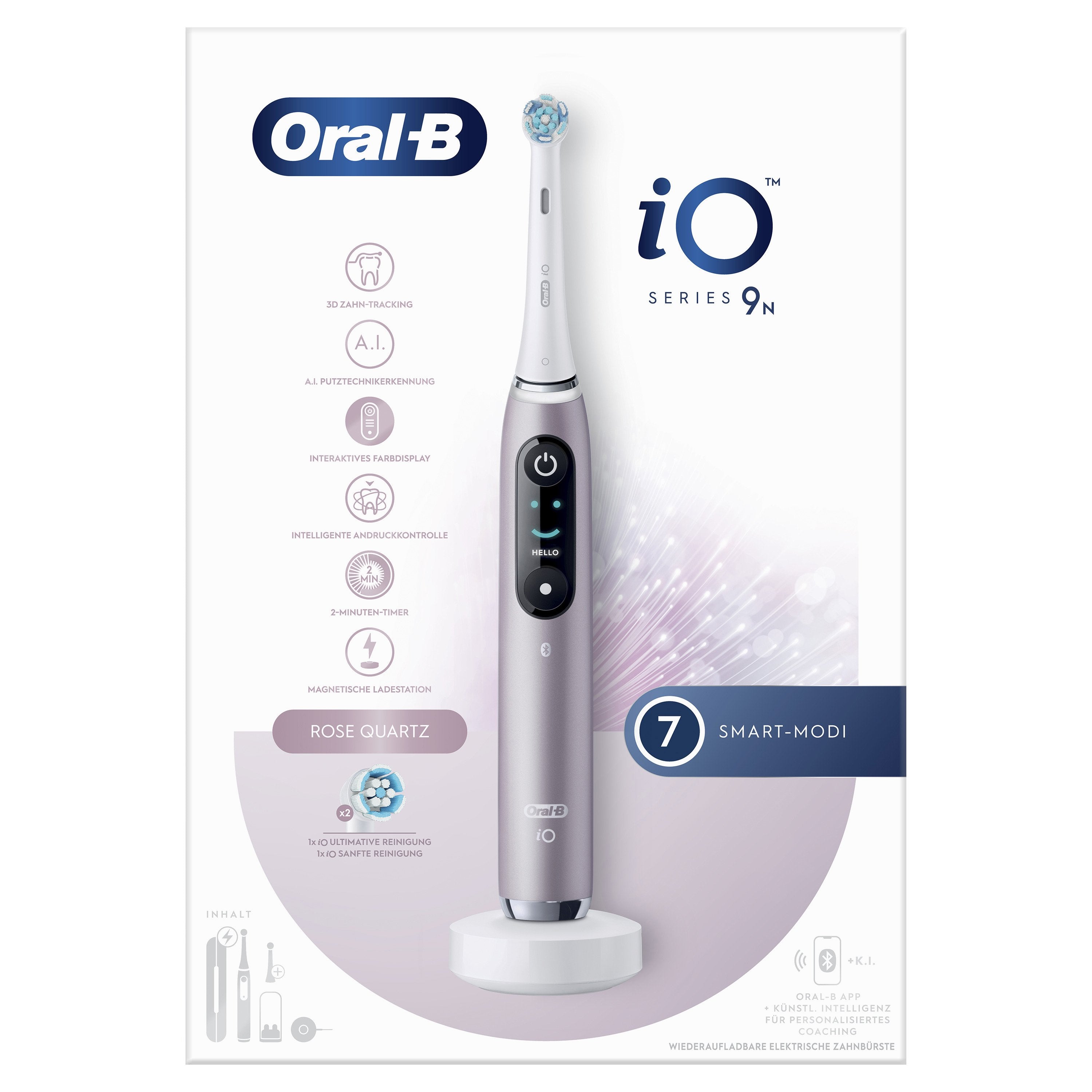 Cepillo Dental Electrico Braun Oral-B Io Serie 9n Color Rosa