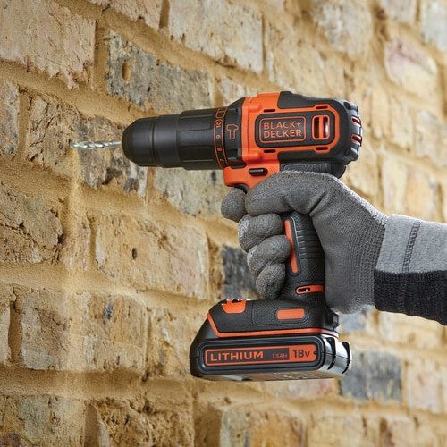 EAN 5035048706923 - Black & Decker BDCHD18S1KA 1400 RPM Negro, Naranja imagen 5