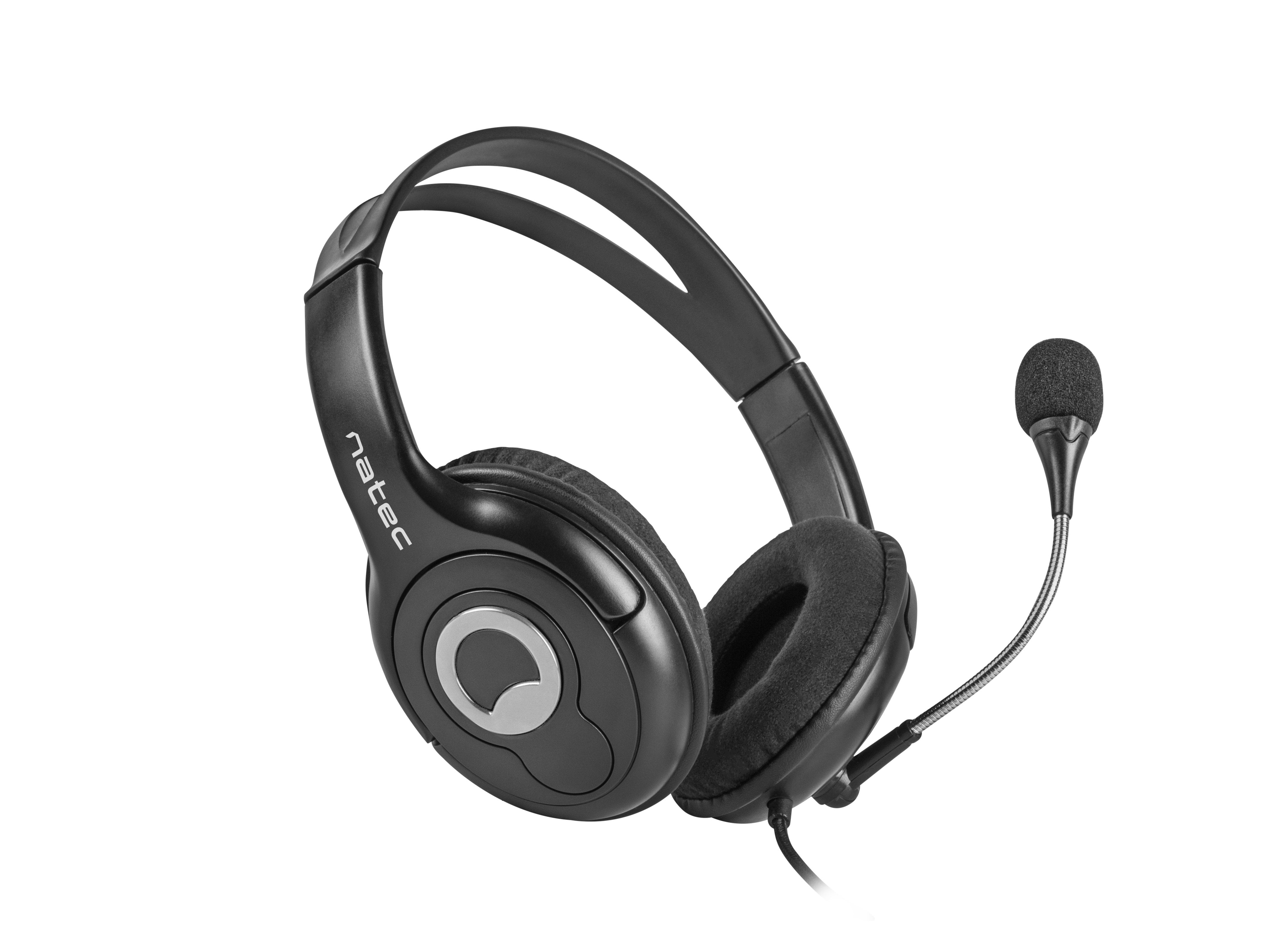 EAN 5901969411430 - NATEC Bear 2 Auriculares Alámbrico Diadema Negro imagen 2