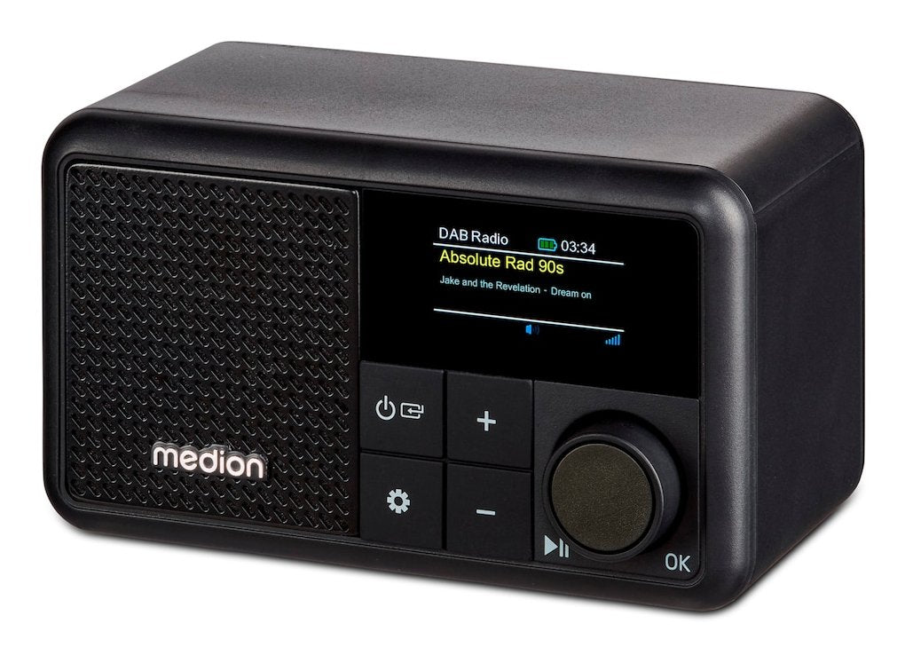 Medion Life® S66822 Tragbares Dab+ Radio Schwarz