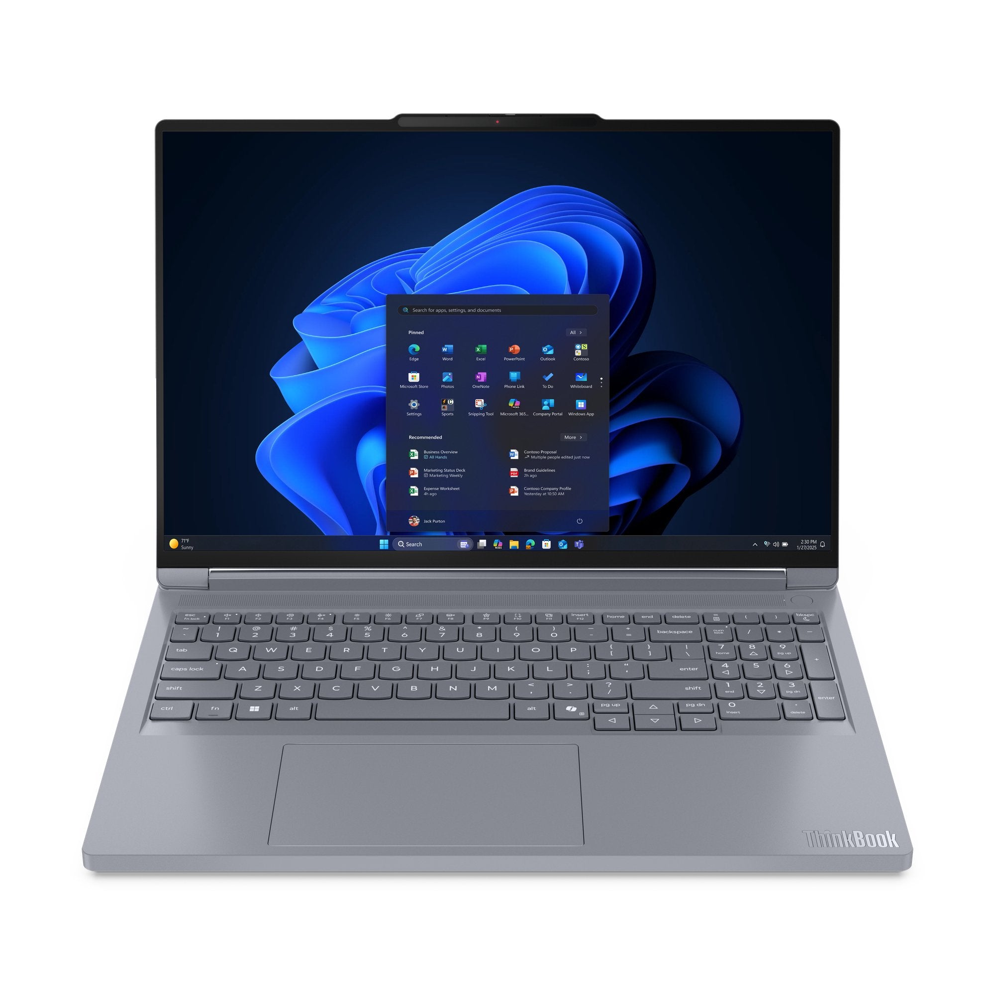 EAN 198157921276 - Lenovo ThinkBook 16p G6 ADR AMD Ryzen™ 9 8945HX Portátil 40,6 cm (16") WQXGA 32 GB DDR5-SDRAM 1 TB SSD NVI imagen 1