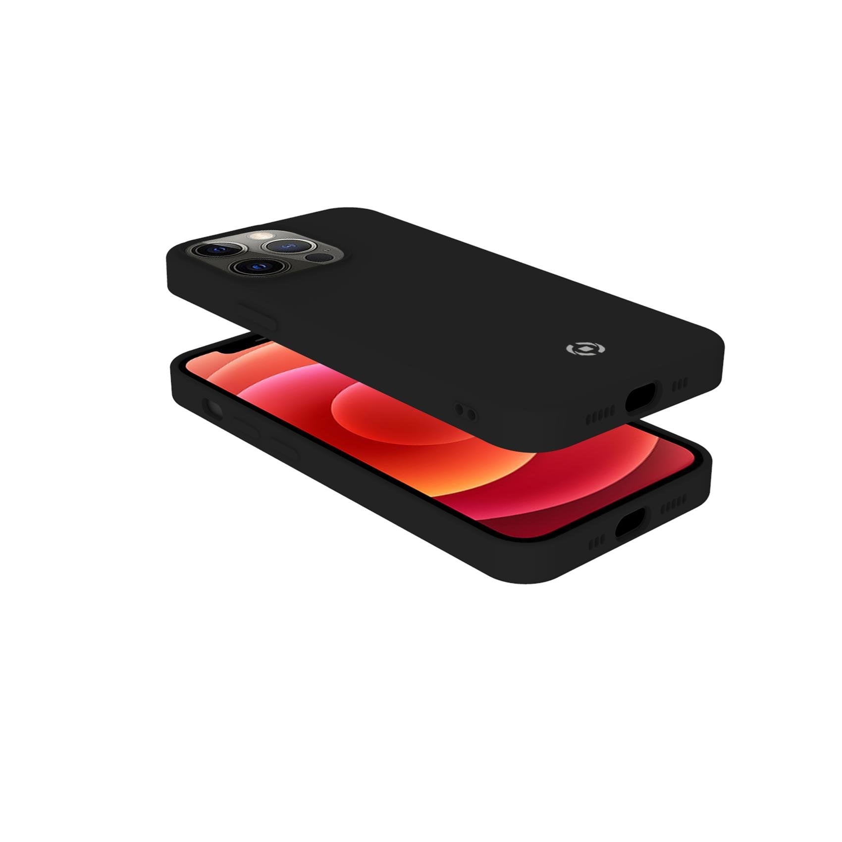 Celly Cromo Funda Para Teléfono Iphone 13 Pro 15,5 Cm (6.1") Negro