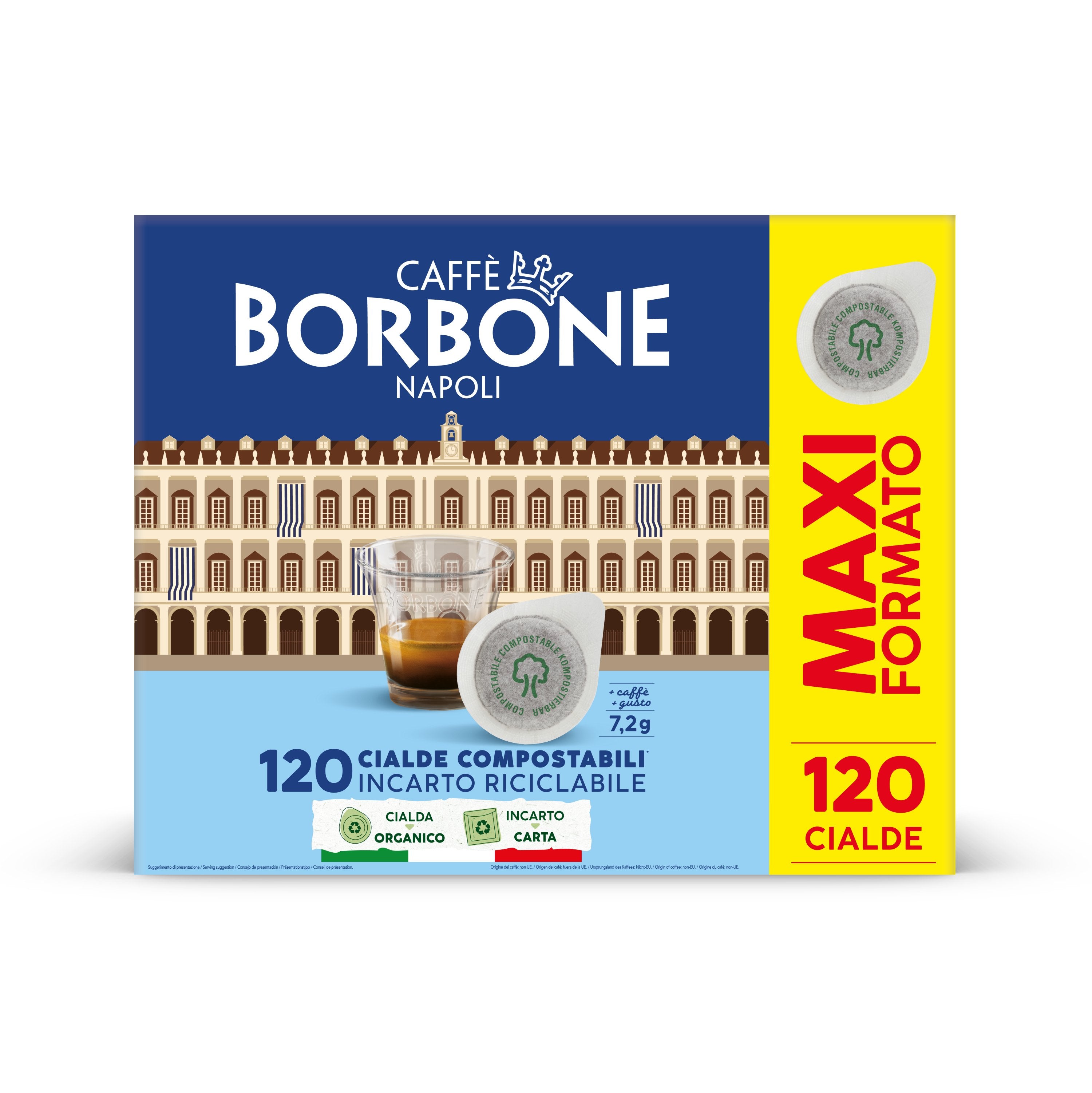 EAN 8034028337314 - Caffè Borbone Cialda Suprema Dosis de café 120 pieza(s) imagen 1