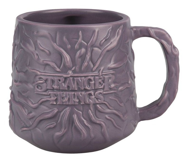 Taza Stranger Things 5 Con Vecna Esculpida De 330 Ml