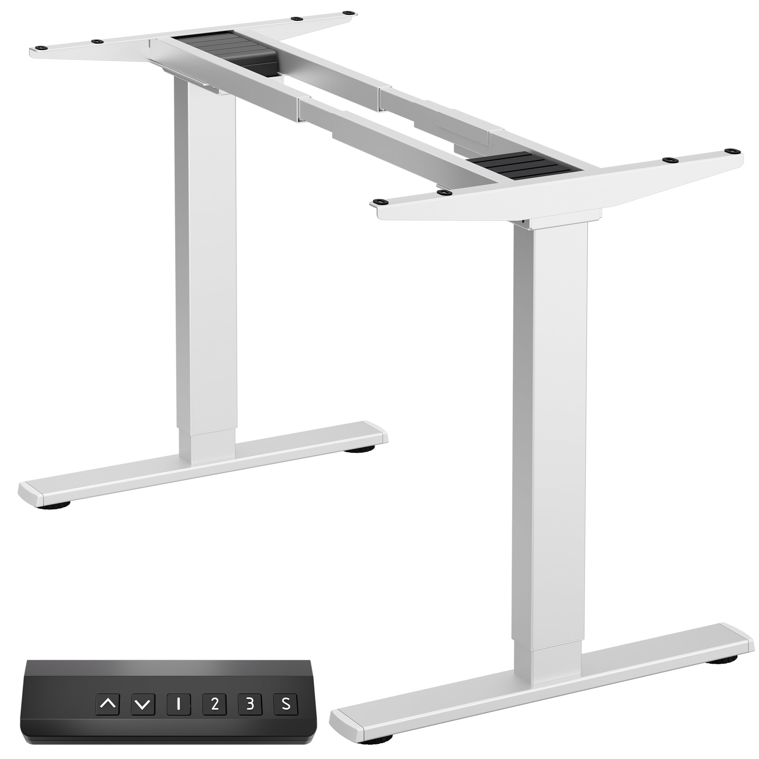 Onkron Cdf222e-W Estructura Regulable Para Escritorio Eléctrico 2 Pata(S) Blanco