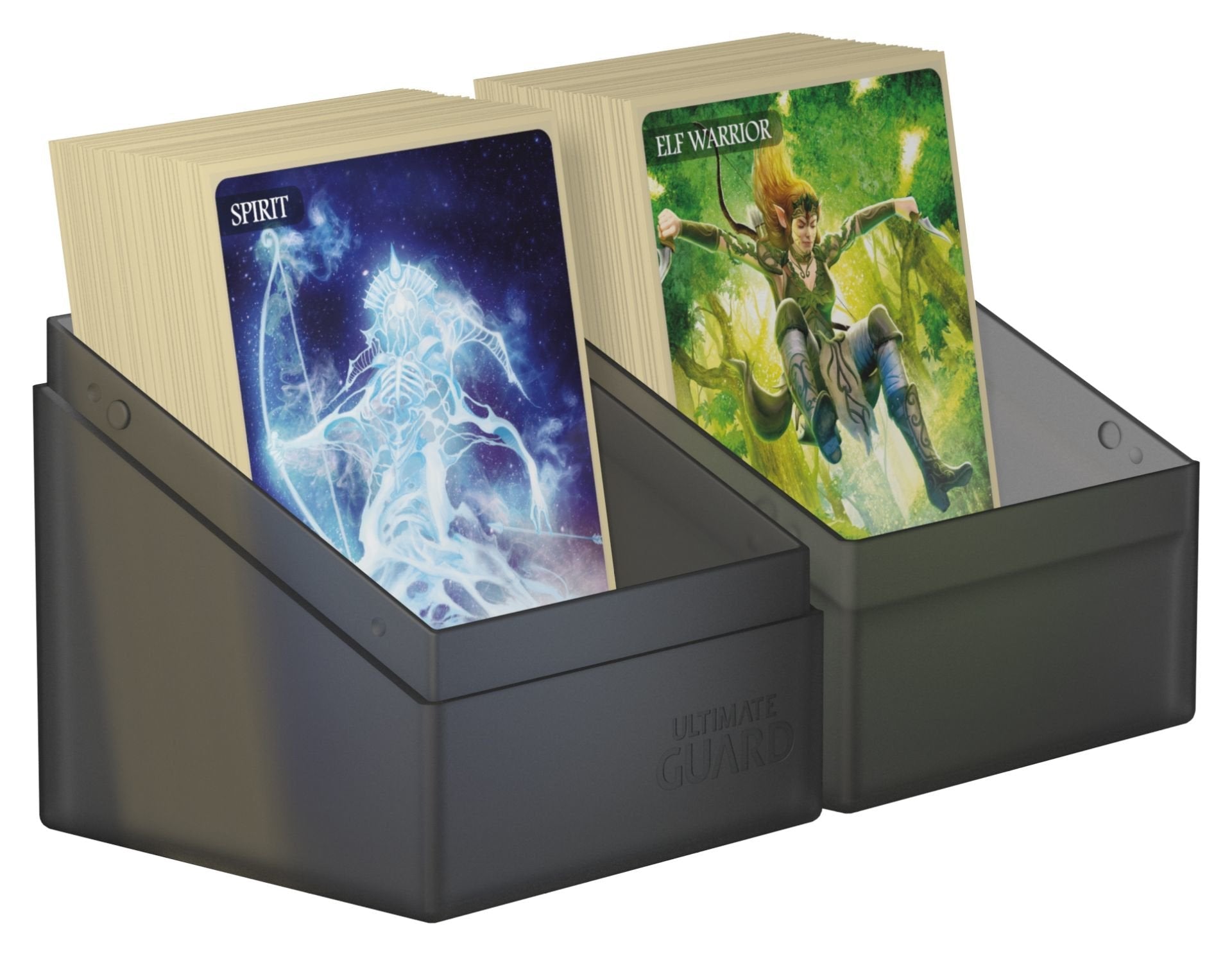 Caja De Cartas Ultimate Guard Boulder Deck Case 100+ Tamaño Estándar Onyx