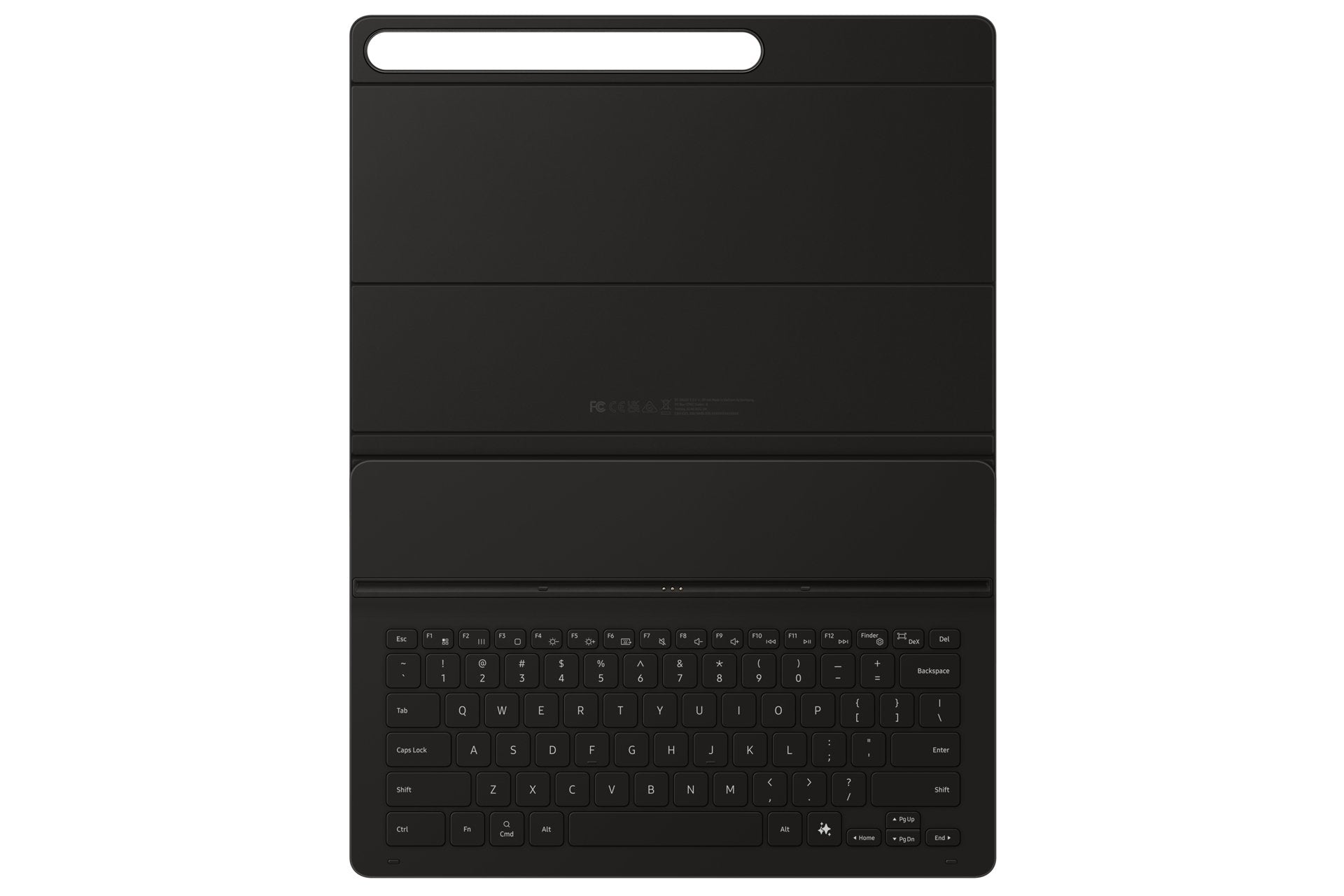 EAN 8806097333241 - Samsung EF-DX620 QWERTZ Alemán Pogo pin Negro imagen 3