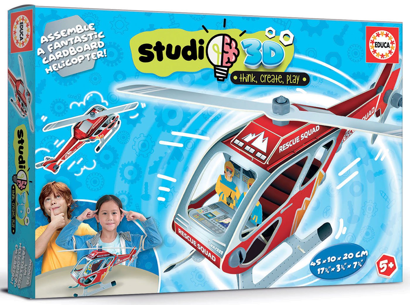Studio 3d Helicoptero