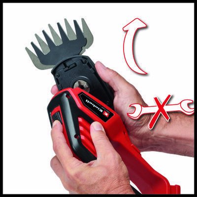 Tijeras Cortacésped/Cortasetos A Batería  Einhell Ge-Cg 18/100 Li T-Solo, 18 Voltios 3410310