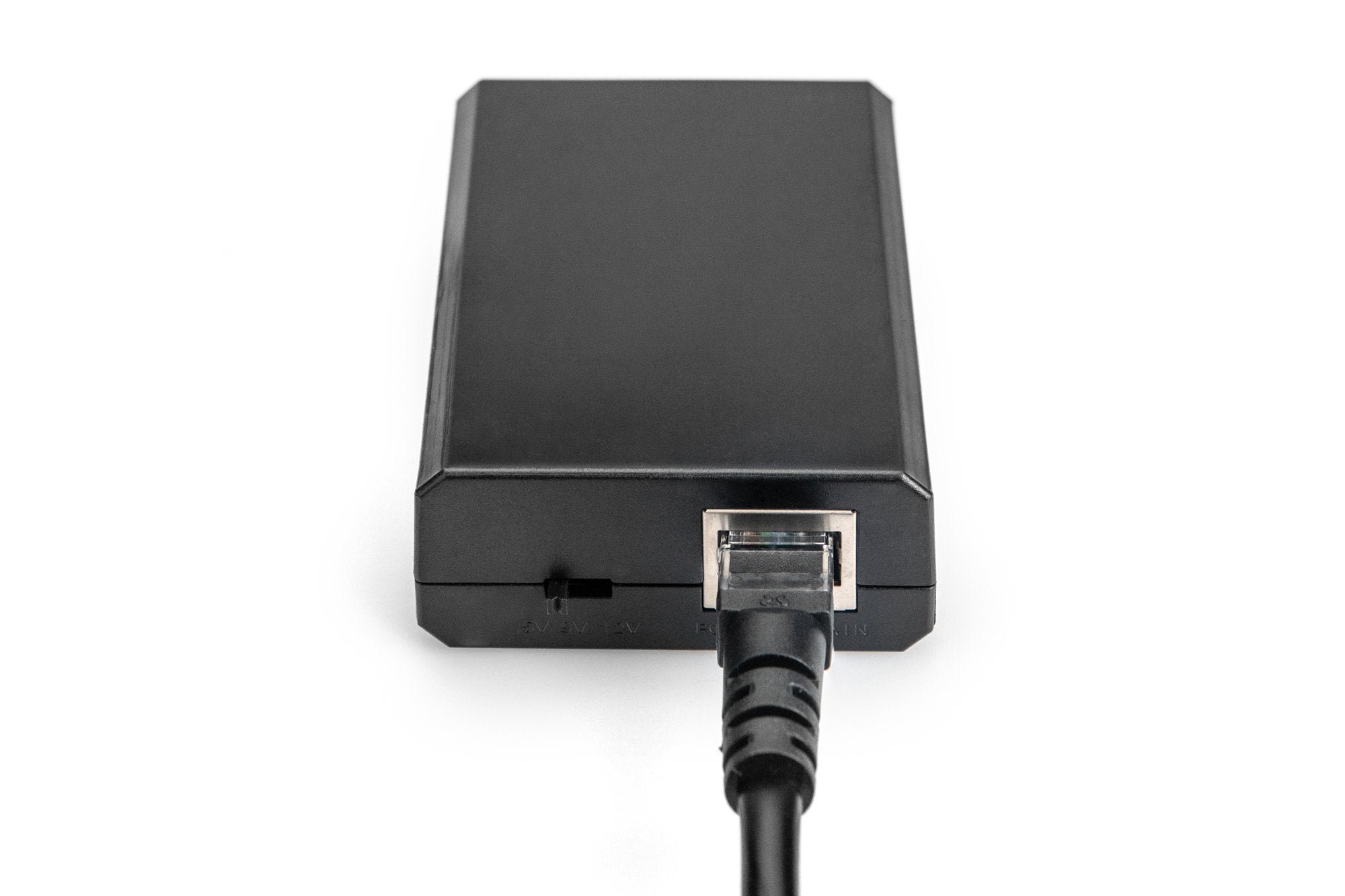 Splitter Digitus Gb 10/100/1000 Poe 802.3af Negro