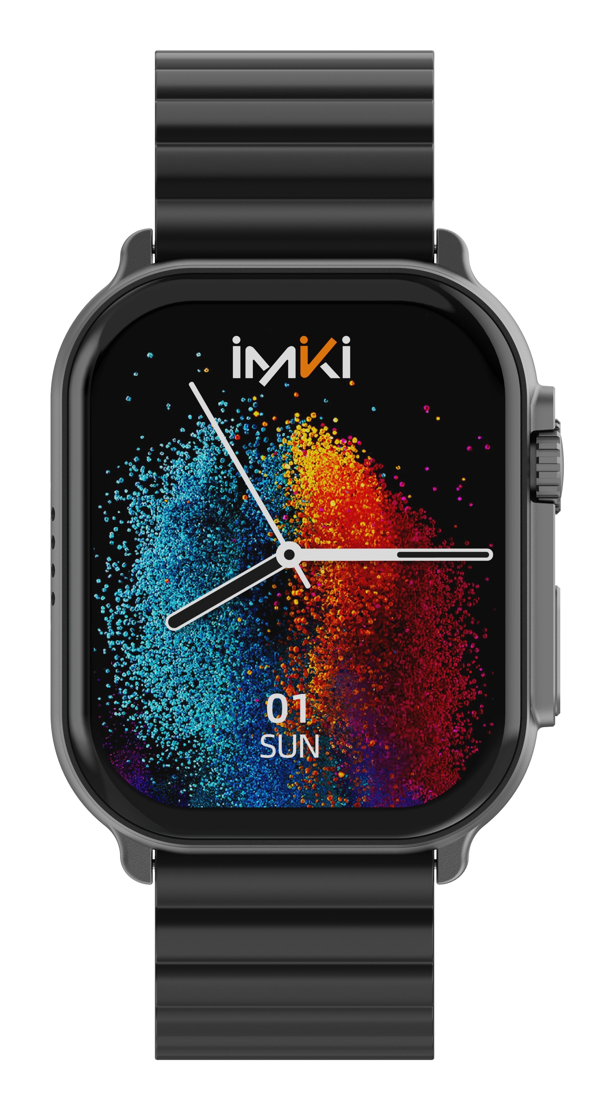 EAN 6973626300257 - IMIKI SF1 5,11 cm (2.01") AMOLED 45.8 mm Digital 410 x 502 Pixeles Pantalla táctil Negro imagen 12