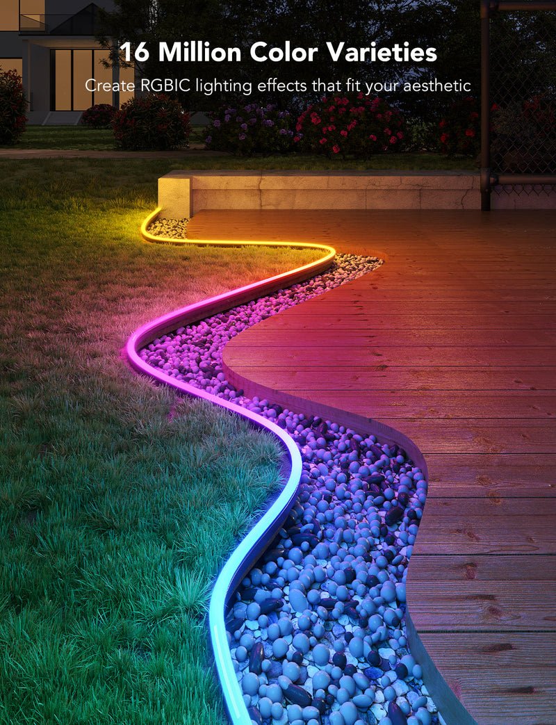 Govee Rgbic Outdoor Neon Strip Lights - 10m*