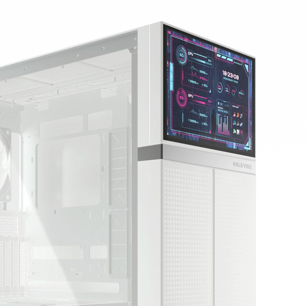 EAN 5298003821028 - Valkyrie VK02 LCD White Midi Tower Blanco imagen 9