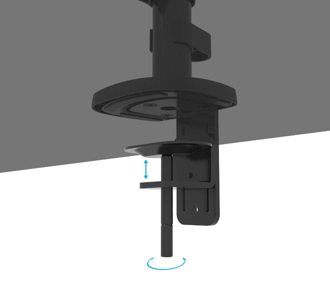 Flex Solo Full Motion Desk  Mount