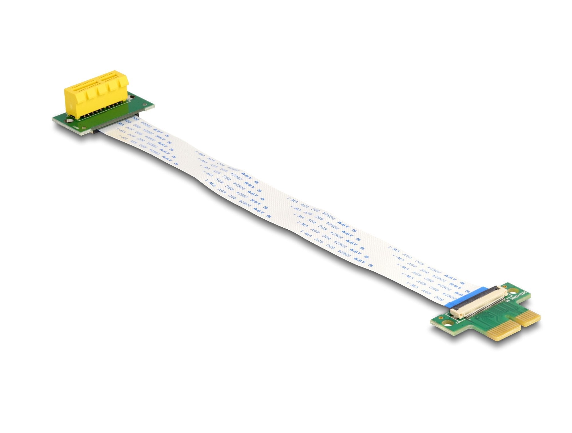 Delock 88021 Tarjeta Elevadora Pci Express X1 Macho A Ranura X1 Con Ángulo De 90° Con Cable Fpc 15 Cm