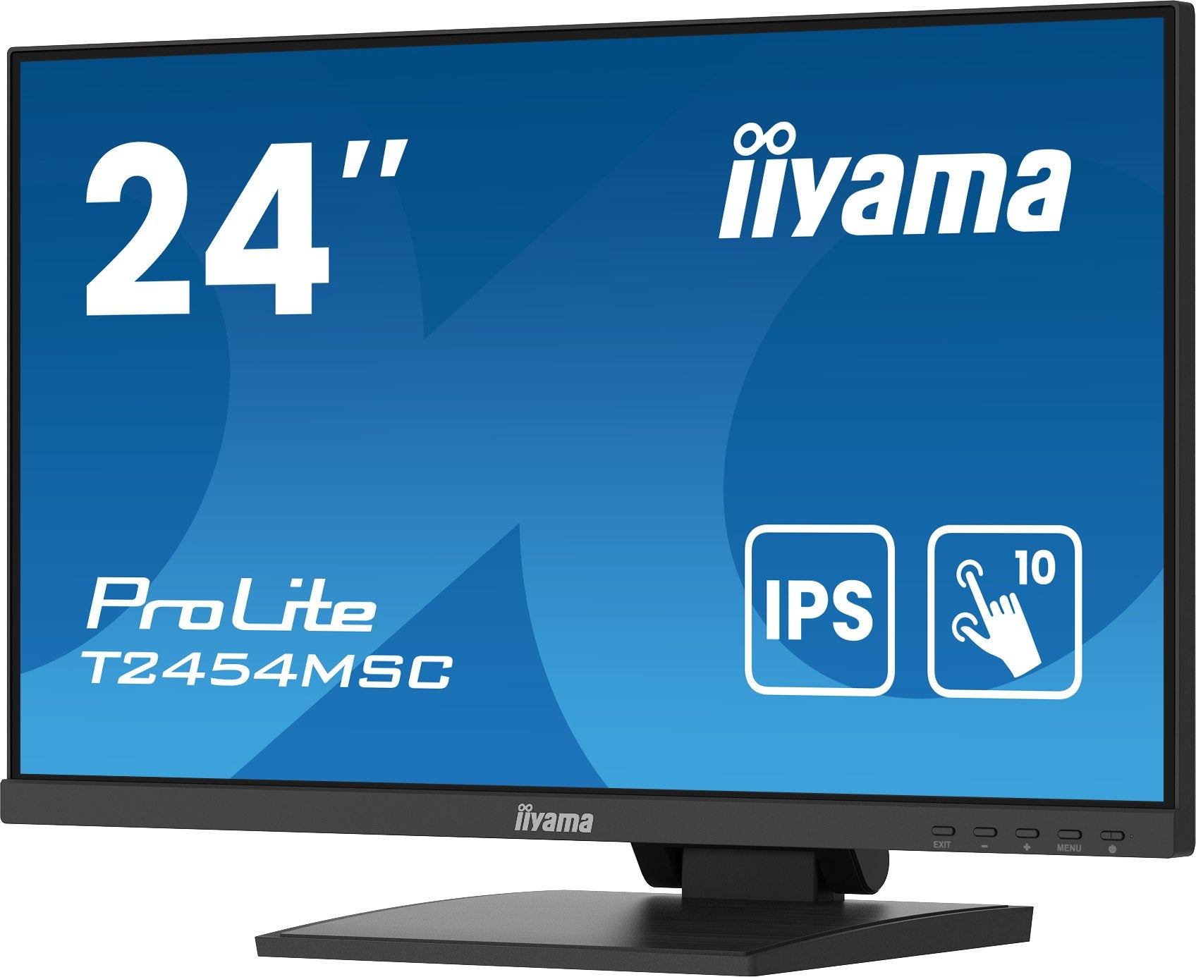 Monitor  Iiyama 23,8" T2454msc-B2ag 16:9 M-Touch Hdmi+Usb