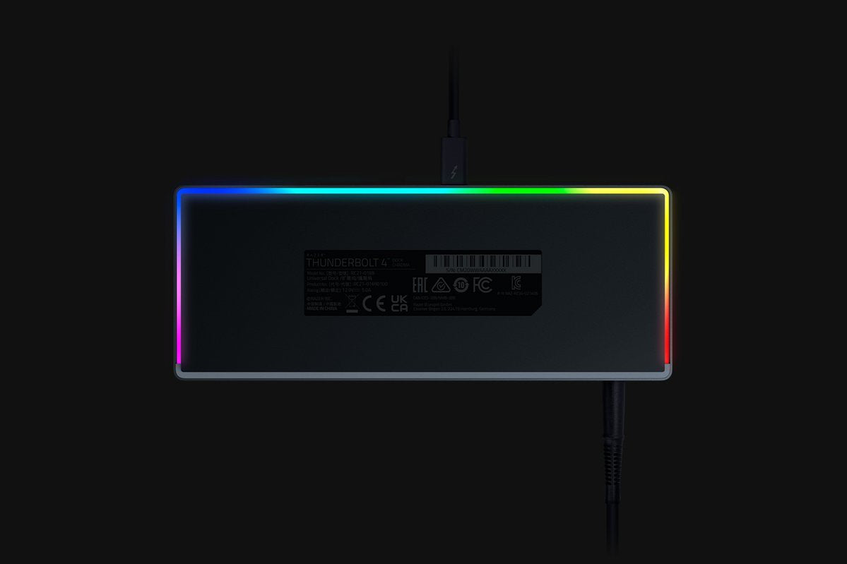EAN 8886419337089 - Razer Thunderbolt 4 Dock USB 3.2 Gen 2 (3.1 Gen 2) Type-C Negro imagen 3