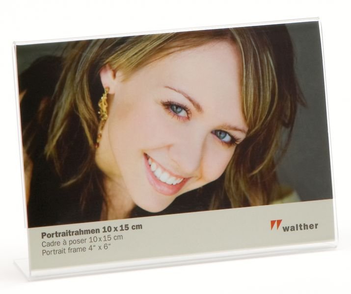 Walther Design Acryl Portrait 10x15 Transparente
