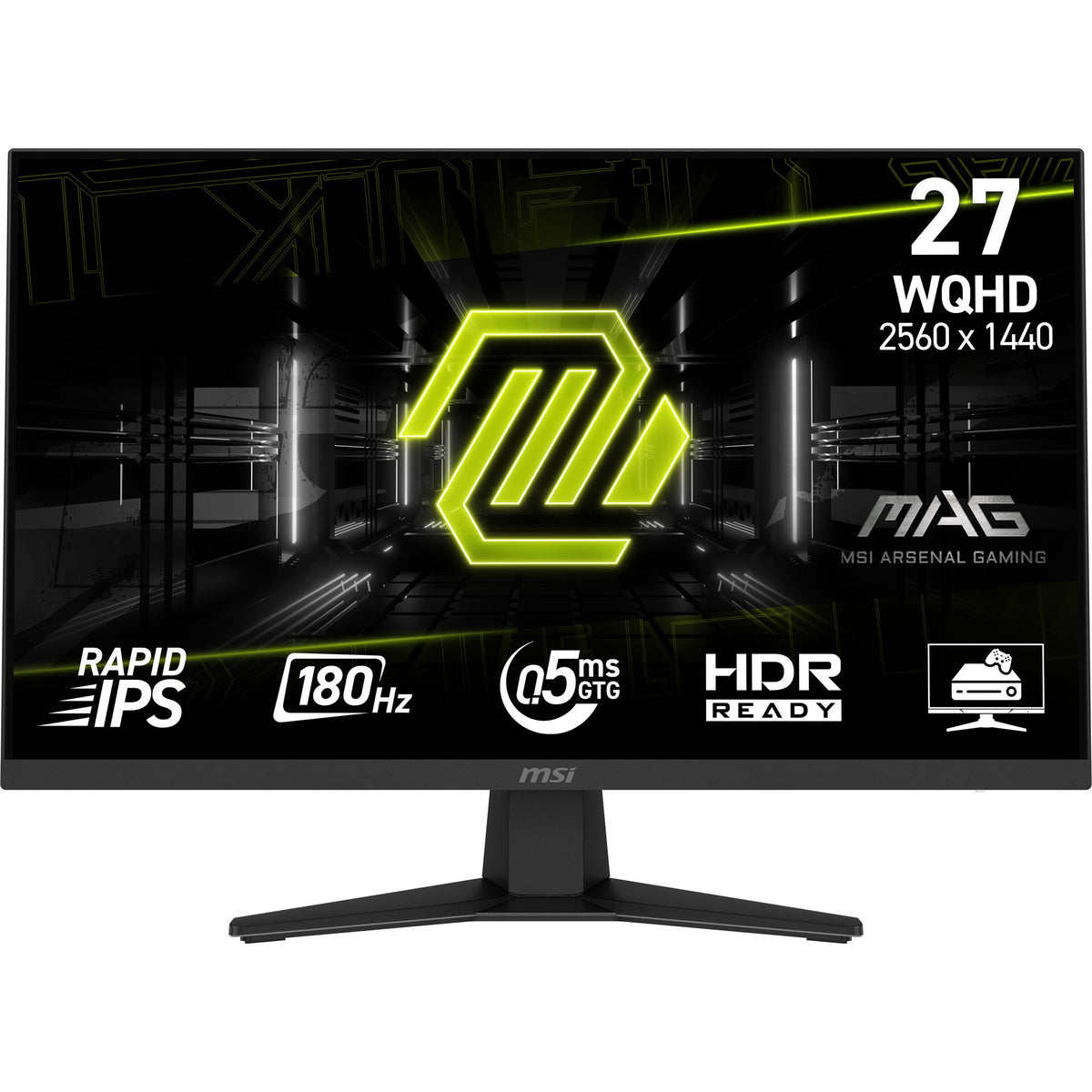 EAN 4711377278904 - MSI MAG 274QF pantalla para PC 68,6 cm (27") 2560 x 1440 Pixeles Wide Quad HD LCD Negro imagen 1