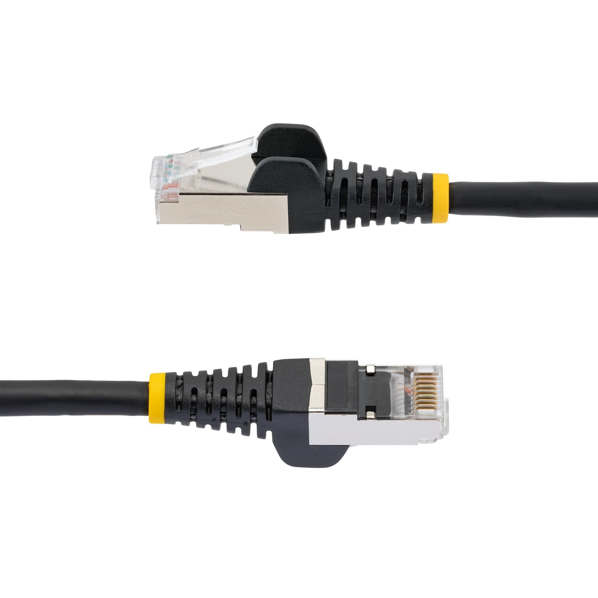 Startech.Com Nlbk-50c-Cat6a-Patch Cable De Red Negro 0,5 M S/Ftp [S-Stp]