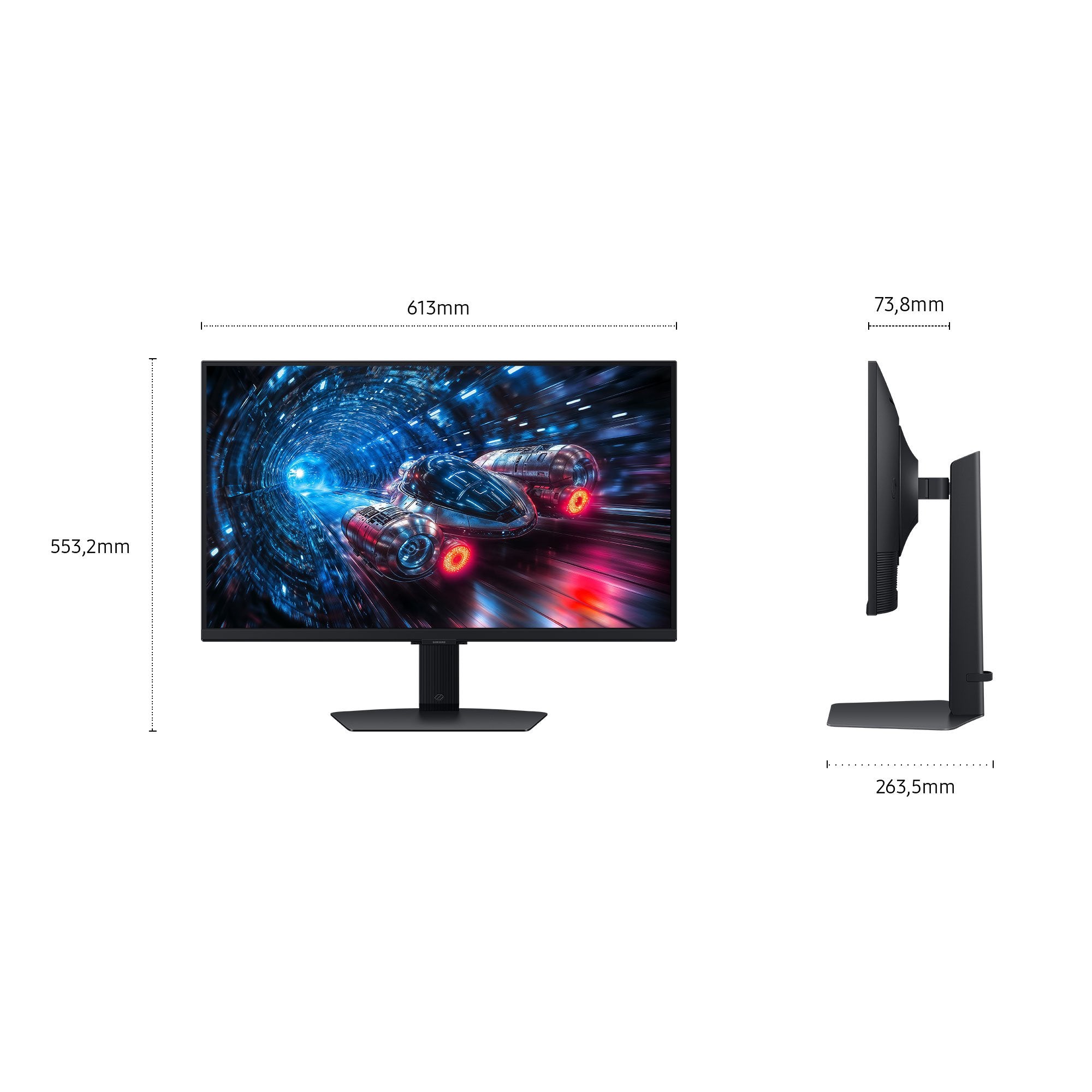 EAN 8806097672692 - Samsung G70F pantalla para PC 68,6 cm (27") 3840 x 2160 Pixeles 4K Ultra HD LCD Negro imagen 5