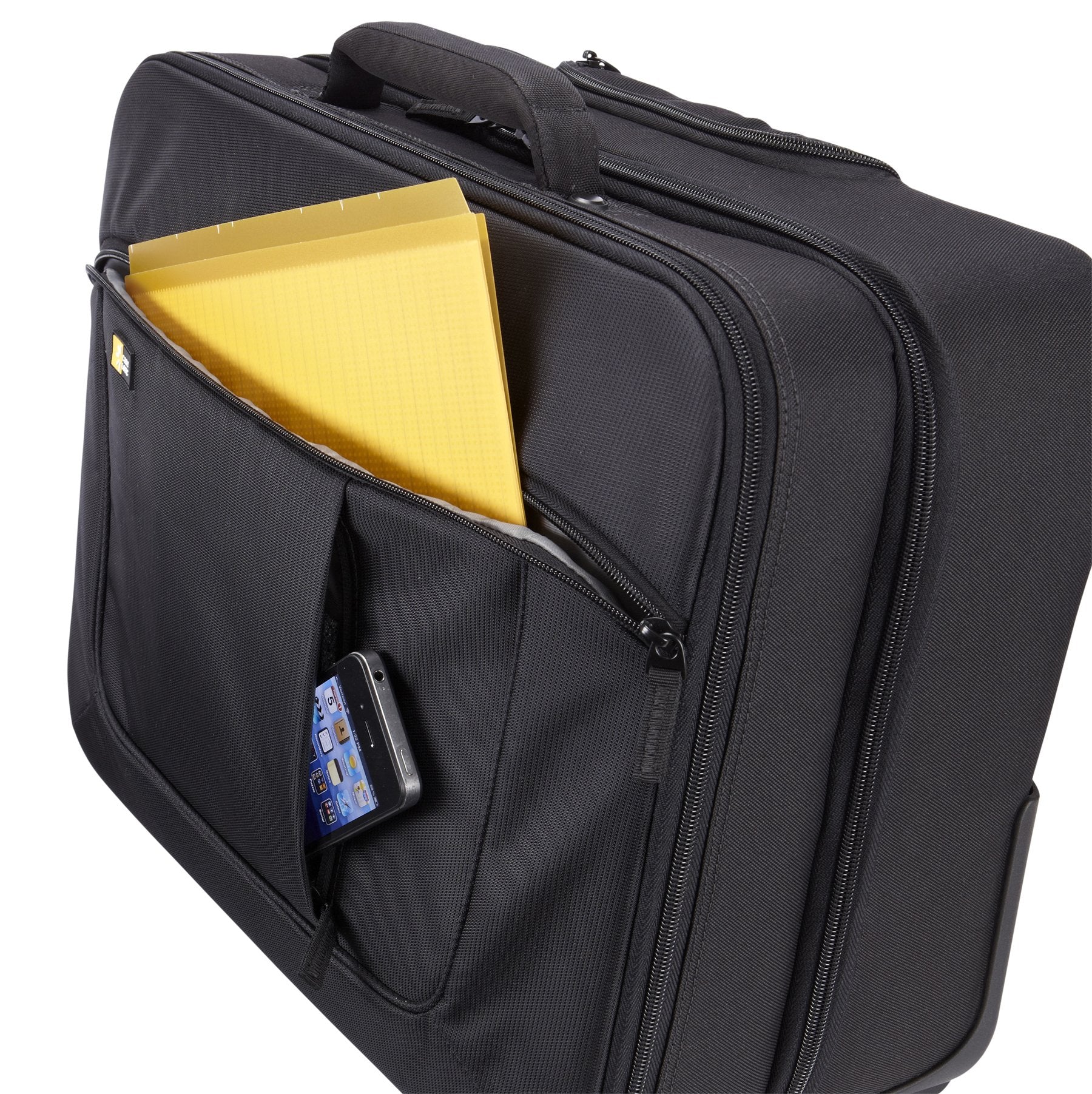 Case Logic Advantage Anr-317 Black Maletines Para Portátil 43,9 Cm (17.3") Maletín Con Ruedas Negro