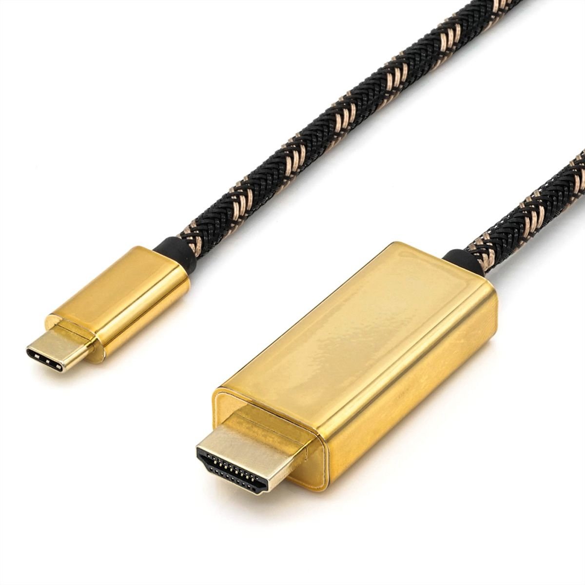 Roline Gold Usb Typ C - Hdmi Adaptercable, St St, 1 M