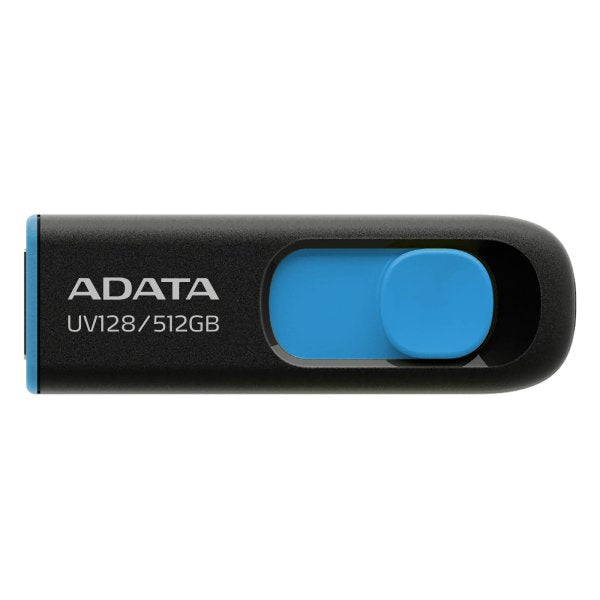 EAN 4711085942326 - ADATA UV128 unidad flash USB 512 GB USB tipo A 3.2 Gen 1 (3.1 Gen 1) Negro, Azul imagen 1