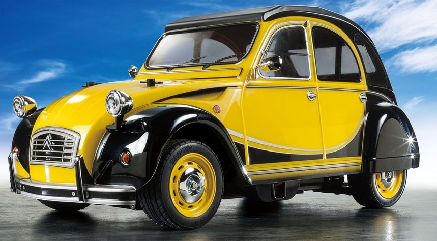 Tamiya M-05`Ente' Citroen 2cv Charleston Brushed 1 10 Rc Modellauto Eléctrico