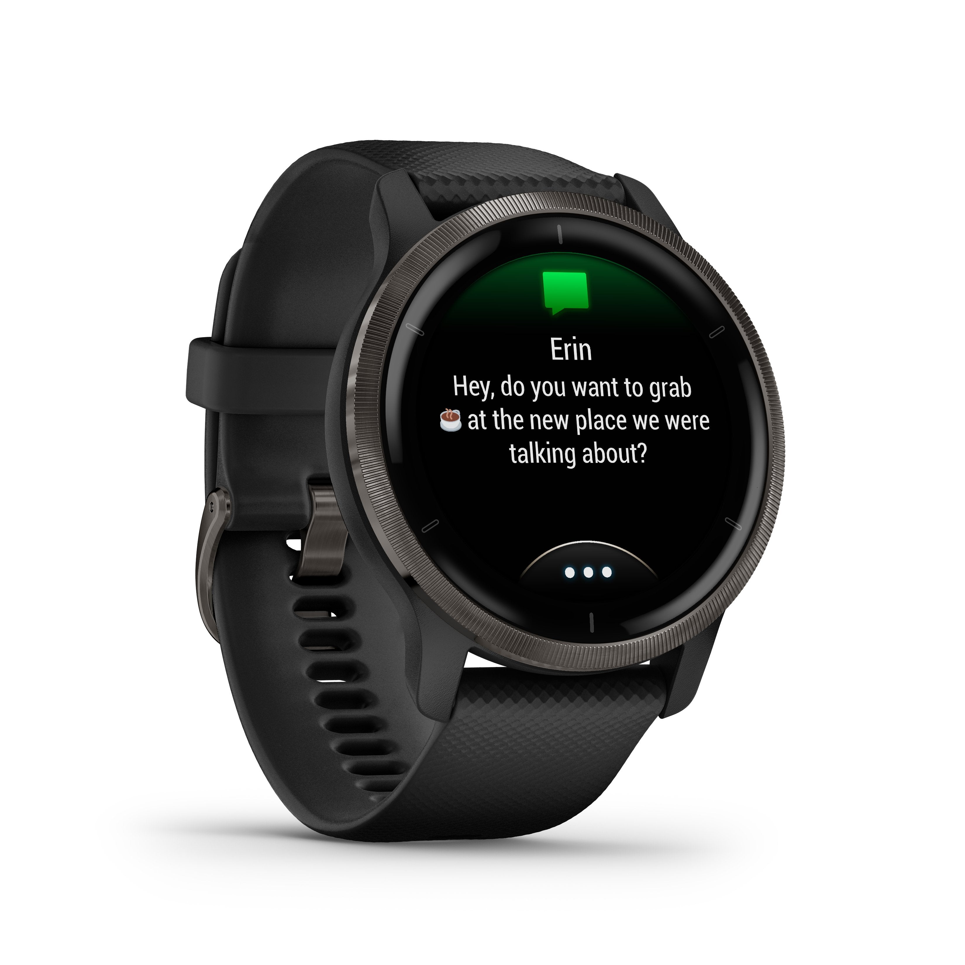 Garmin Venu 2 Negro/Pizarra Smartwatch Multideporte Wifi Gps Integrado Frecuencia Actividad Sueño 45 Mm