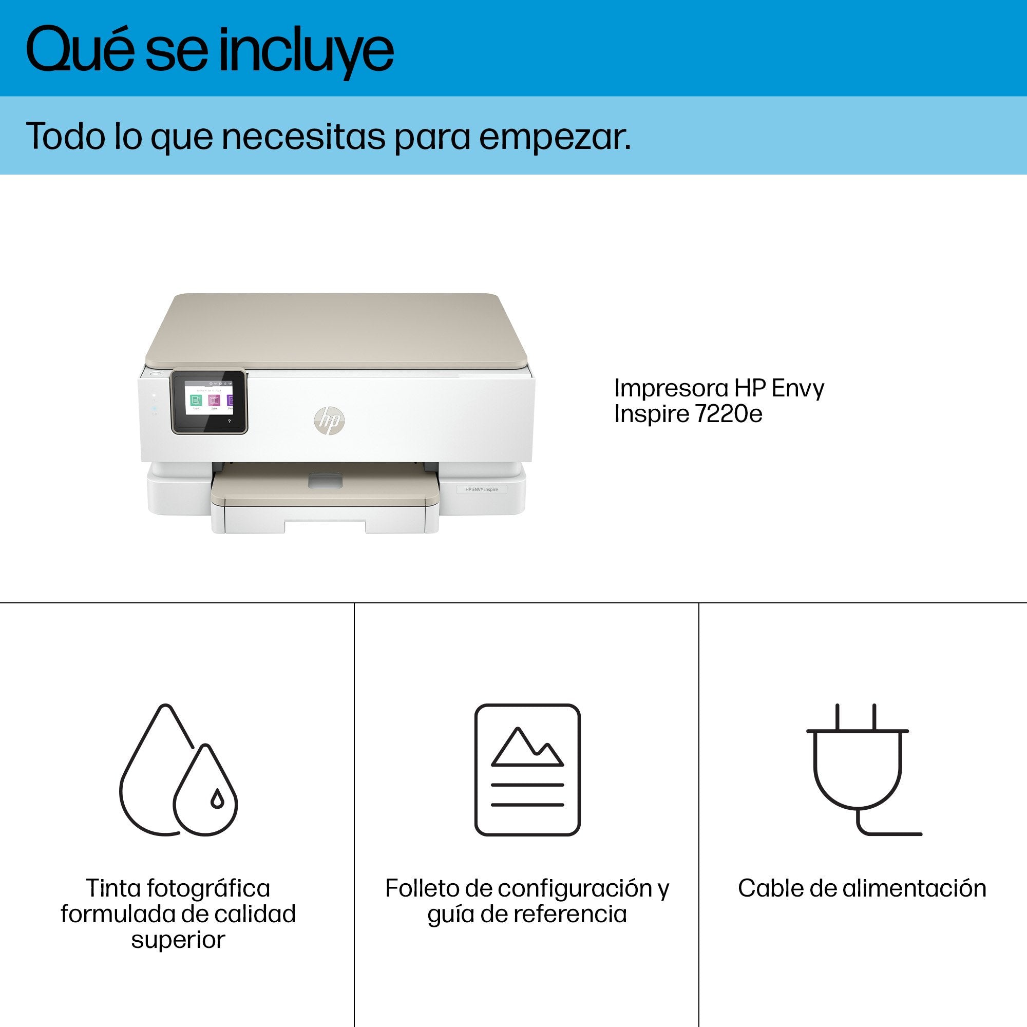 EAN 0195697742316 - HP ENVY Inspire 7220e All-in-One Printer Inyección de tinta térmica A4 4800 x 1200 DPI 15 ppm Wifi imagen 7