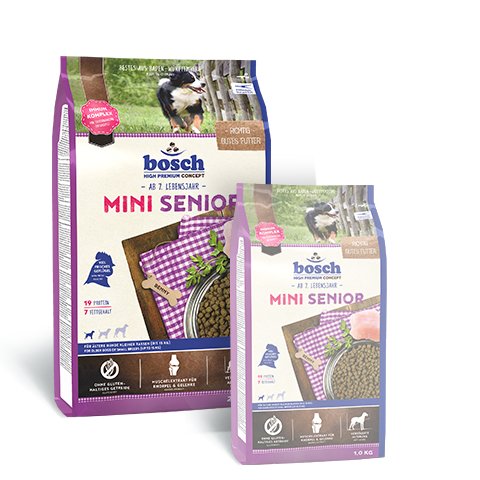 EAN 4015598013543 - Bosch MINI SENIOR 2,5 kg imagen 1