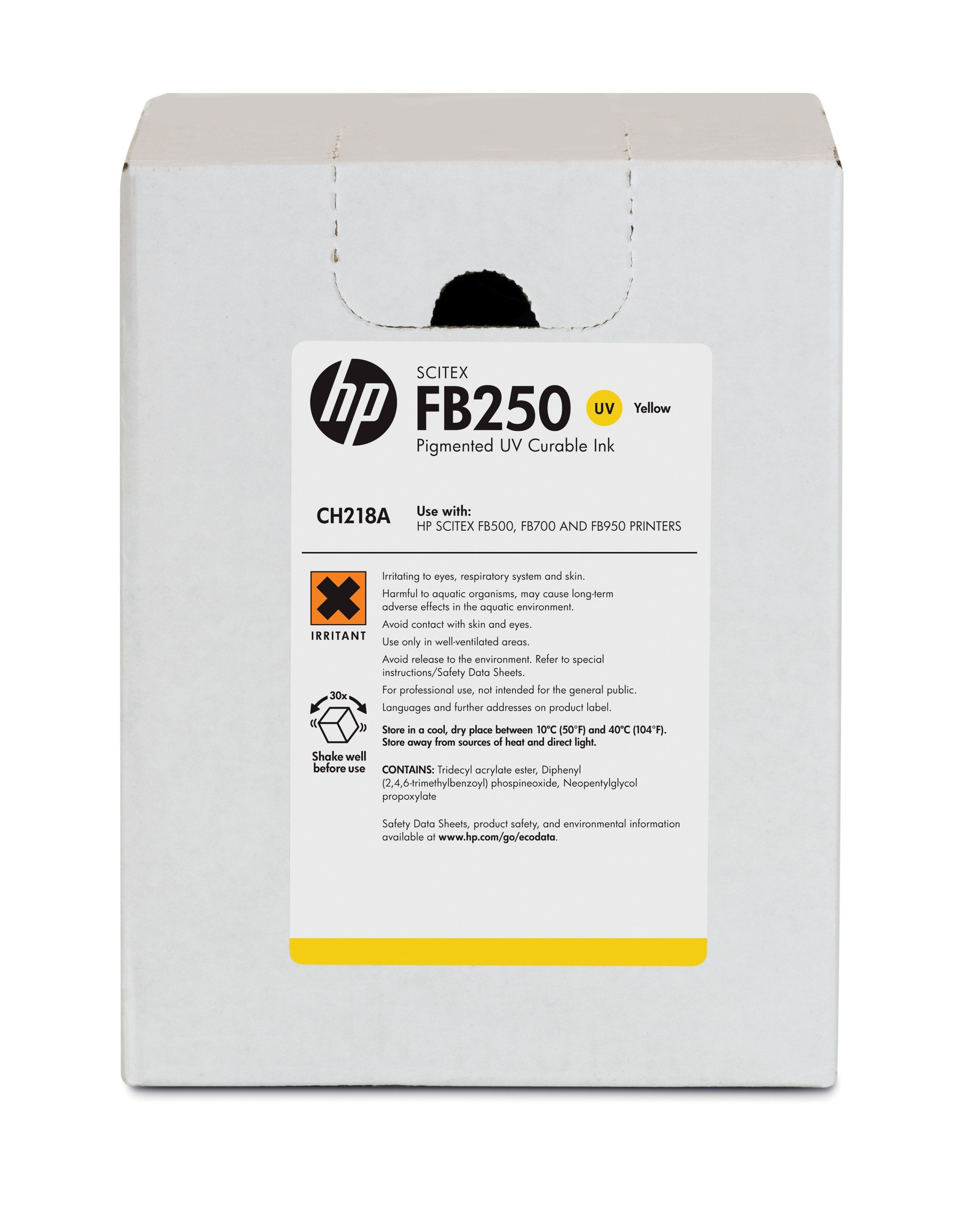 EAN 883585984510 - HP FB250 3-liter Yellow Scitex Ink Cartridge cabeza de impresora imagen 1