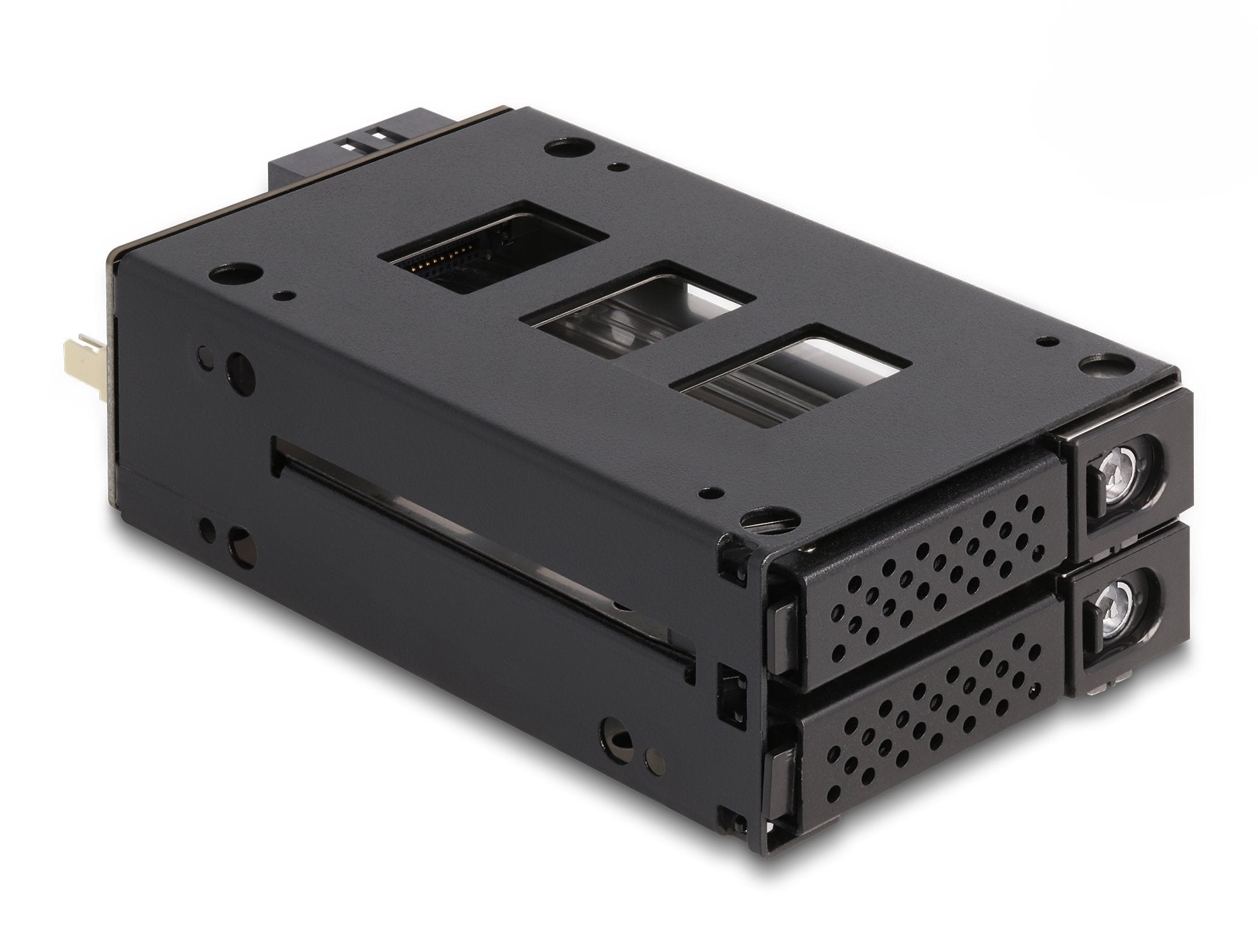 Delock 47019 Estante Móvil De Bahía Delgada Para 2 X 2.5? U.2 Nvme Ssd