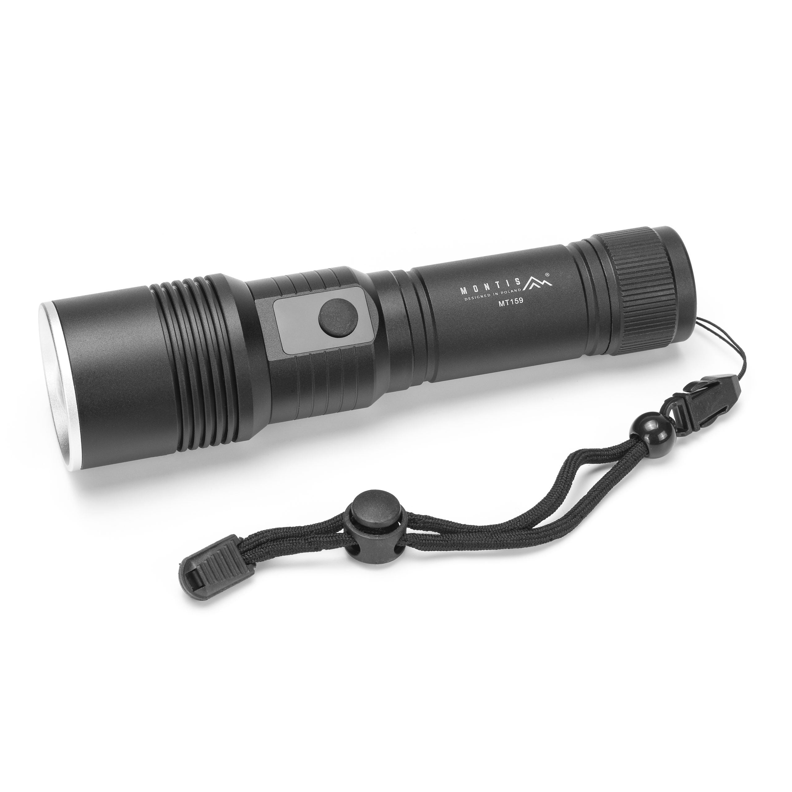 EAN 5901811409844 - Montis Taktyczna ręczna latarka akumulatorowa LED MT159 Negro Linterna de mano imagen 4