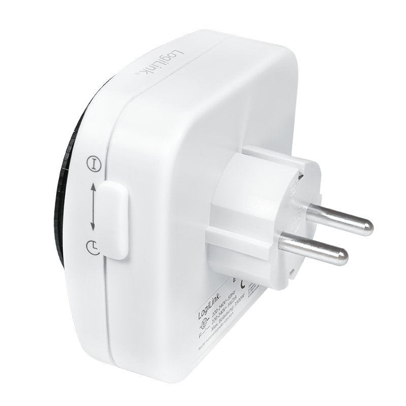 Logilink Enchufe Con Temporizador ,230v Ac,50hz,16(2)A,3680w