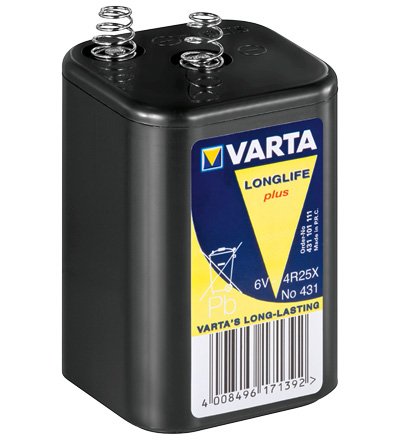 EAN 4008496171392 - Varta 4R25X 8500mAh (431) 6V Batería de un solo uso Cloruro de zinc imagen 1