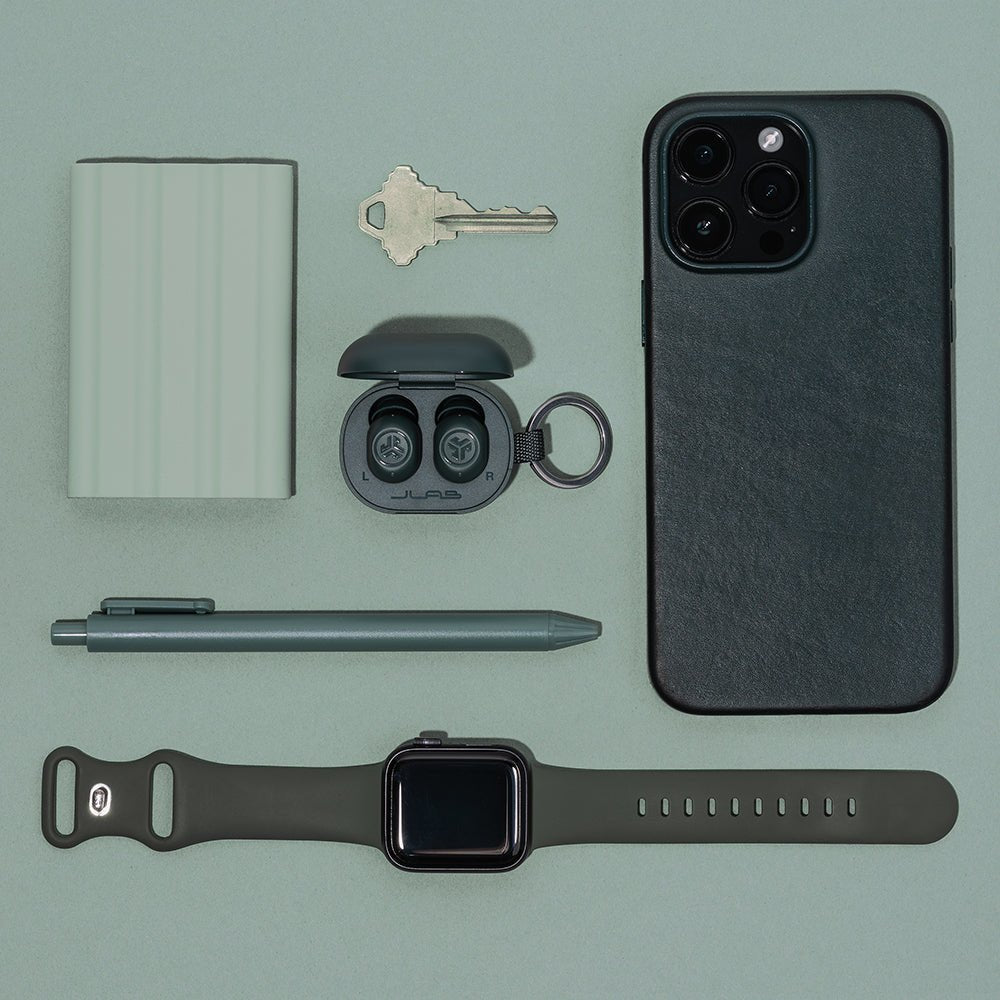 Mini Auriculares Jlab Jbuds  Inalámbrico Bluetooth Gris