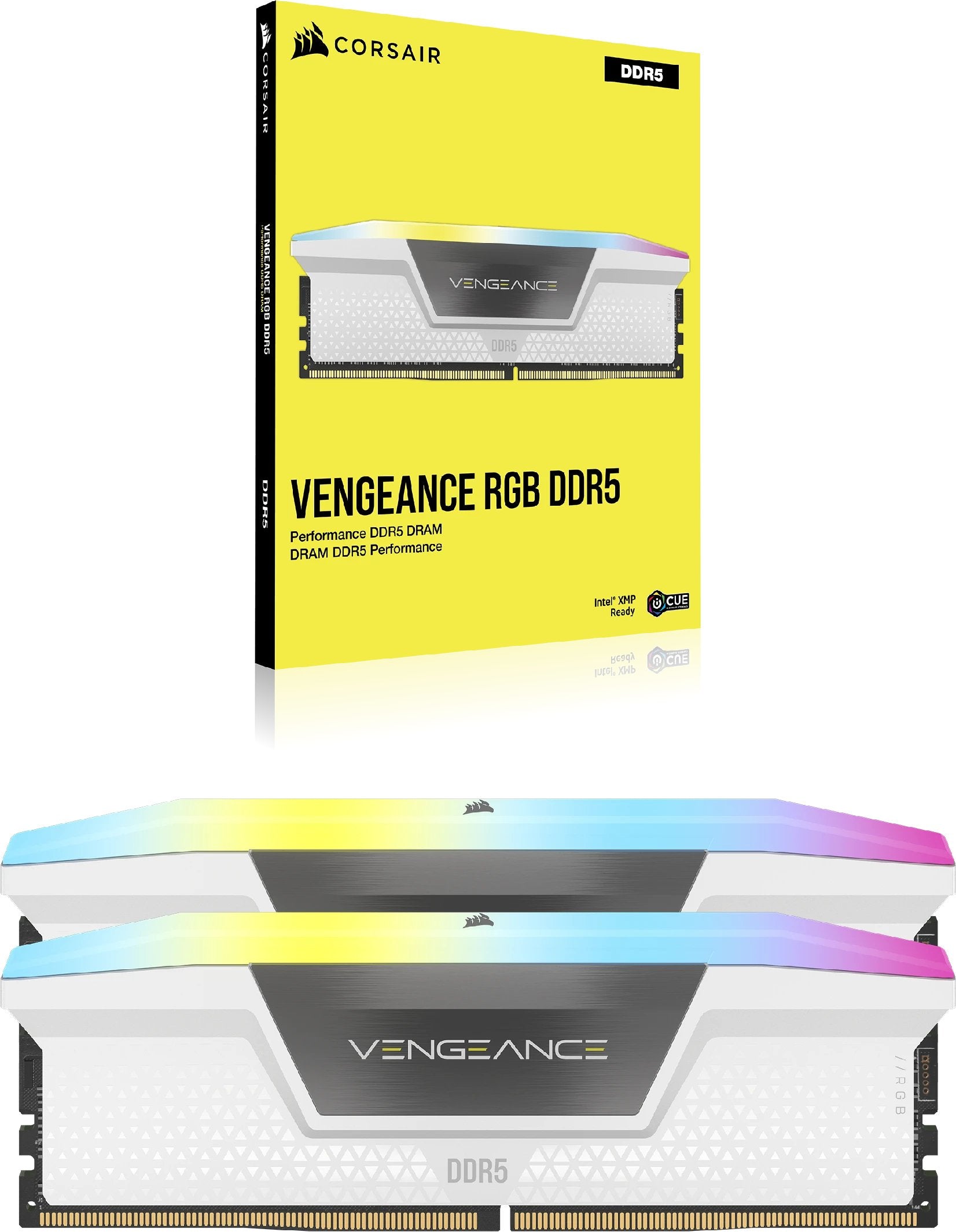 EAN 840440496083 - Corsair Vengeance RGB CMH64GX5M2B6000Z30W módulo de memoria 64 GB 2 x 32 GB DDR5 288-pin DIMM imagen 6