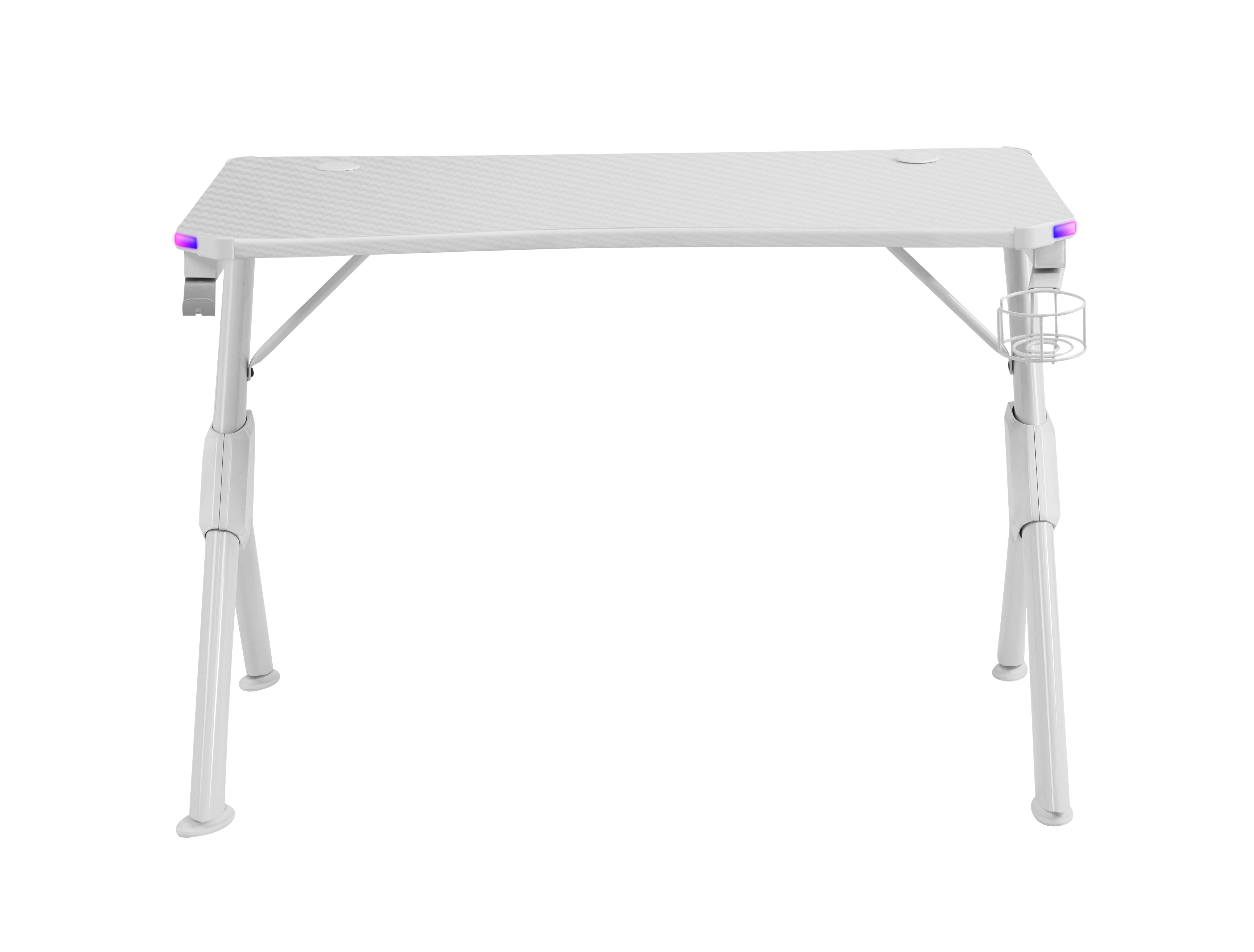 Mesa Gaming Mars Gaming Mgdrgb 110 X 60 X 75cm Blanca