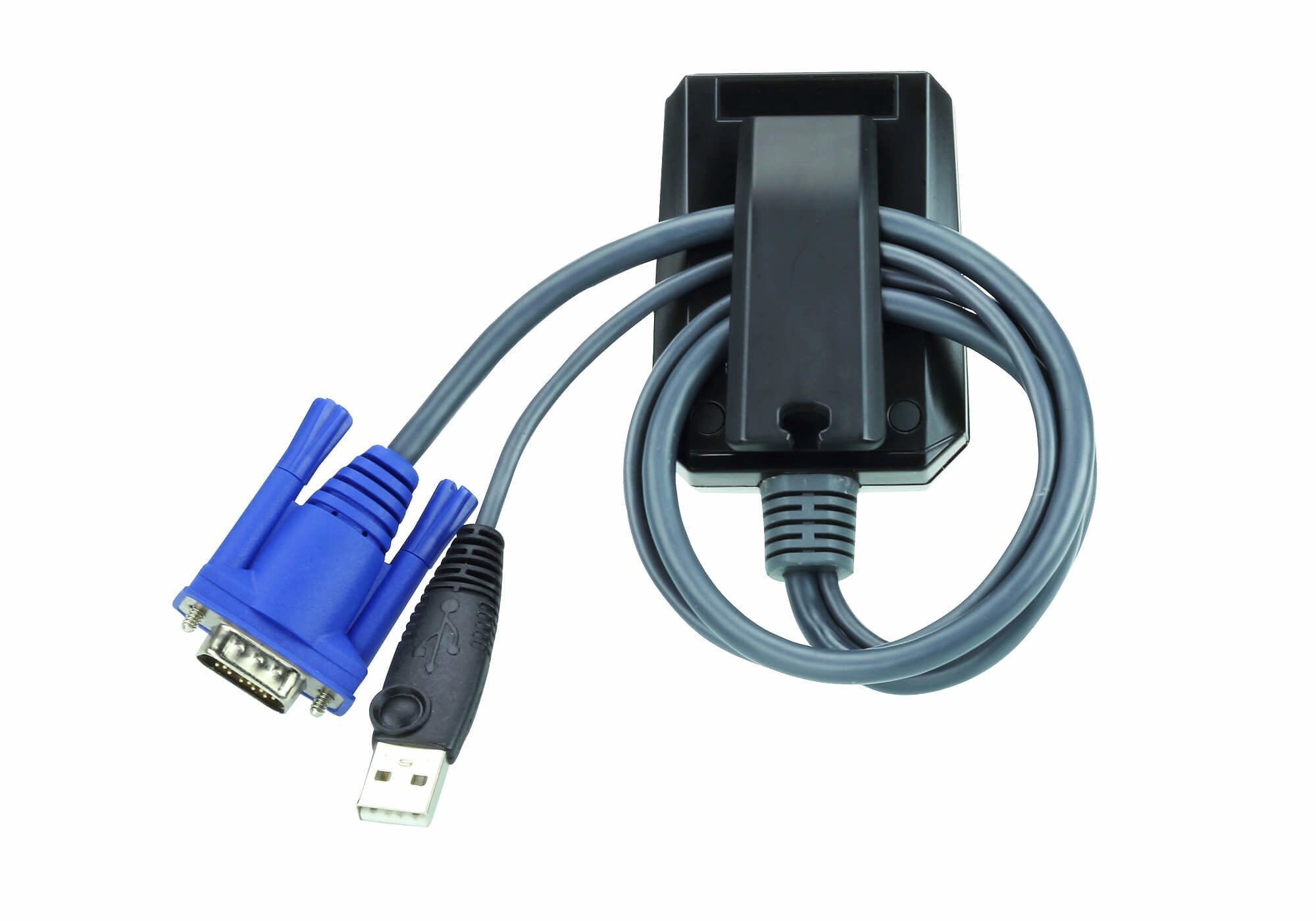 Adaptador De Consola Aten, Cv211, Usb, Vga, Para Laptop, Negro