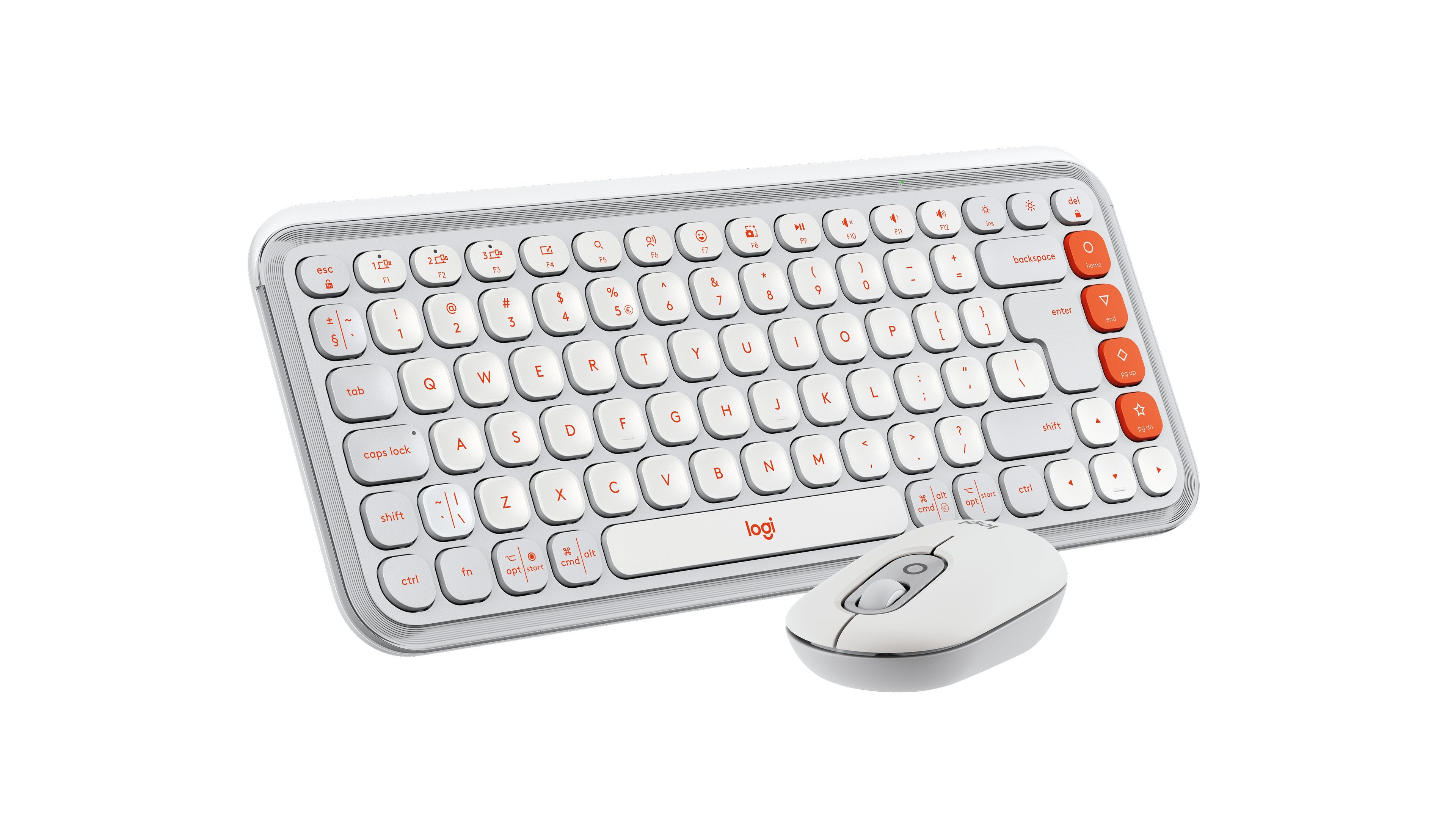 EAN 5099206127739 - Logitech 920-013141 teclado Ratón incluido Universal Bluetooth QWERTY Internacional de EE.UU. Blanco imagen 4