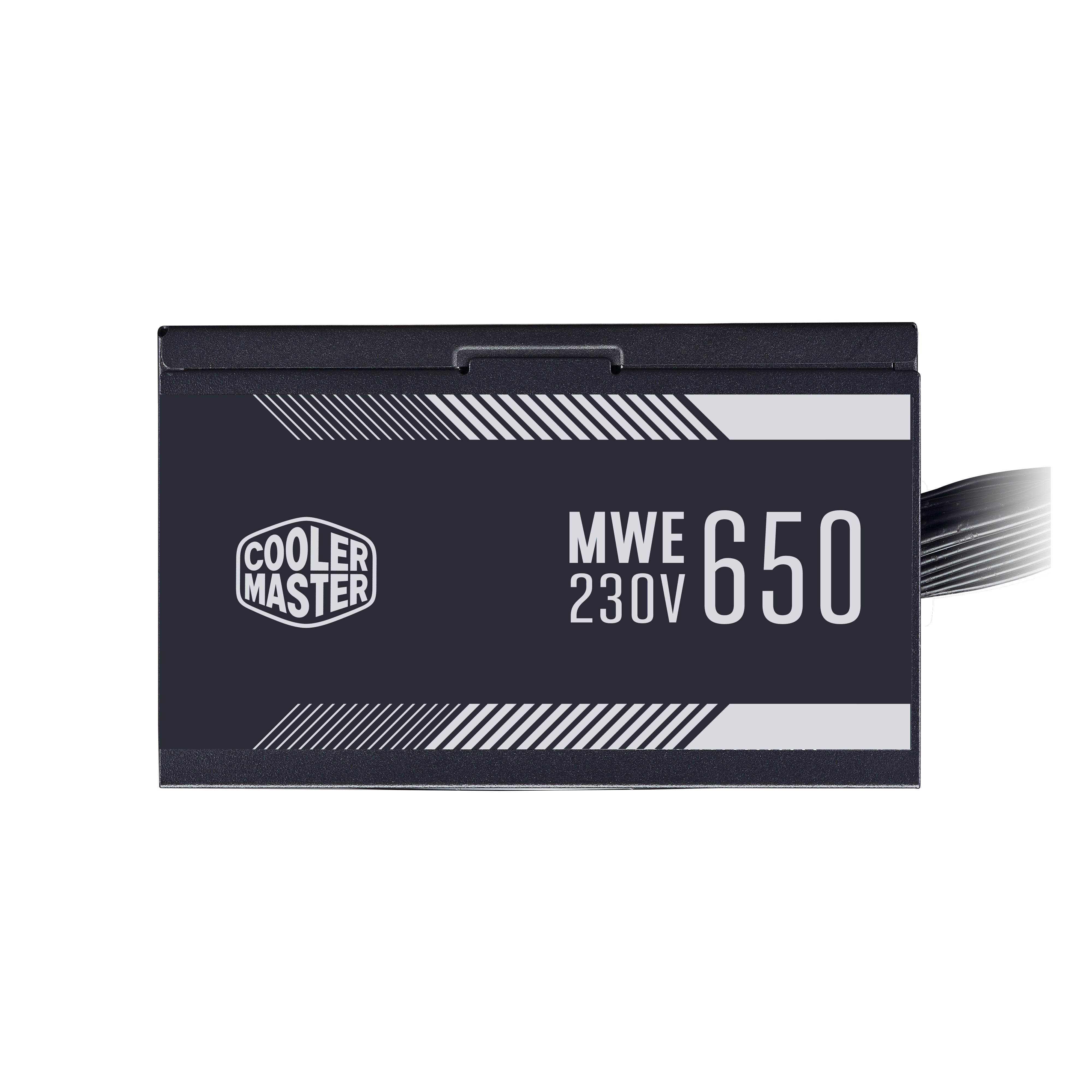 Fuente De Alimentacion Coolermaster 650w Mwe White V2 230v 80+, Cable Type: Flat Black