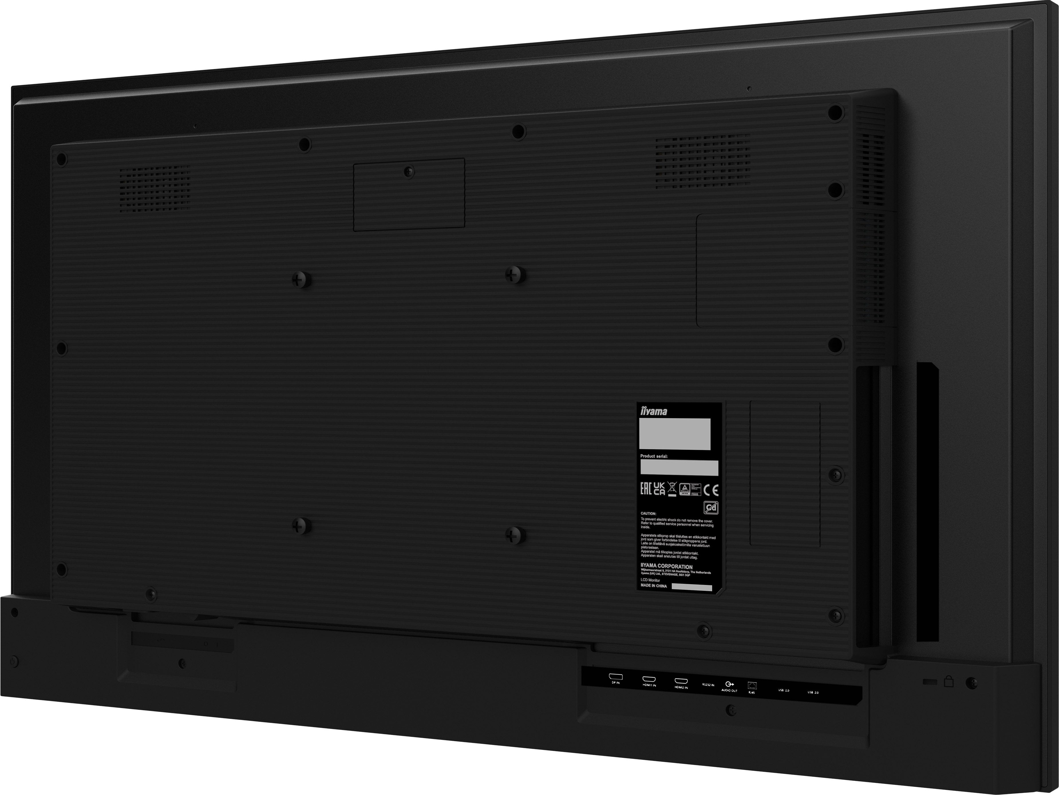 EAN 4948570123551 - iiyama LH4365UHSB-B1 pantalla de señalización Diseño de quiosco 108 cm (42.5") LED Wifi 800 cd / m² 4K Ul imagen 14